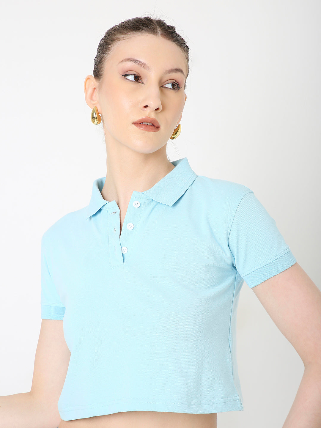POLO CROPPED TSHIRT