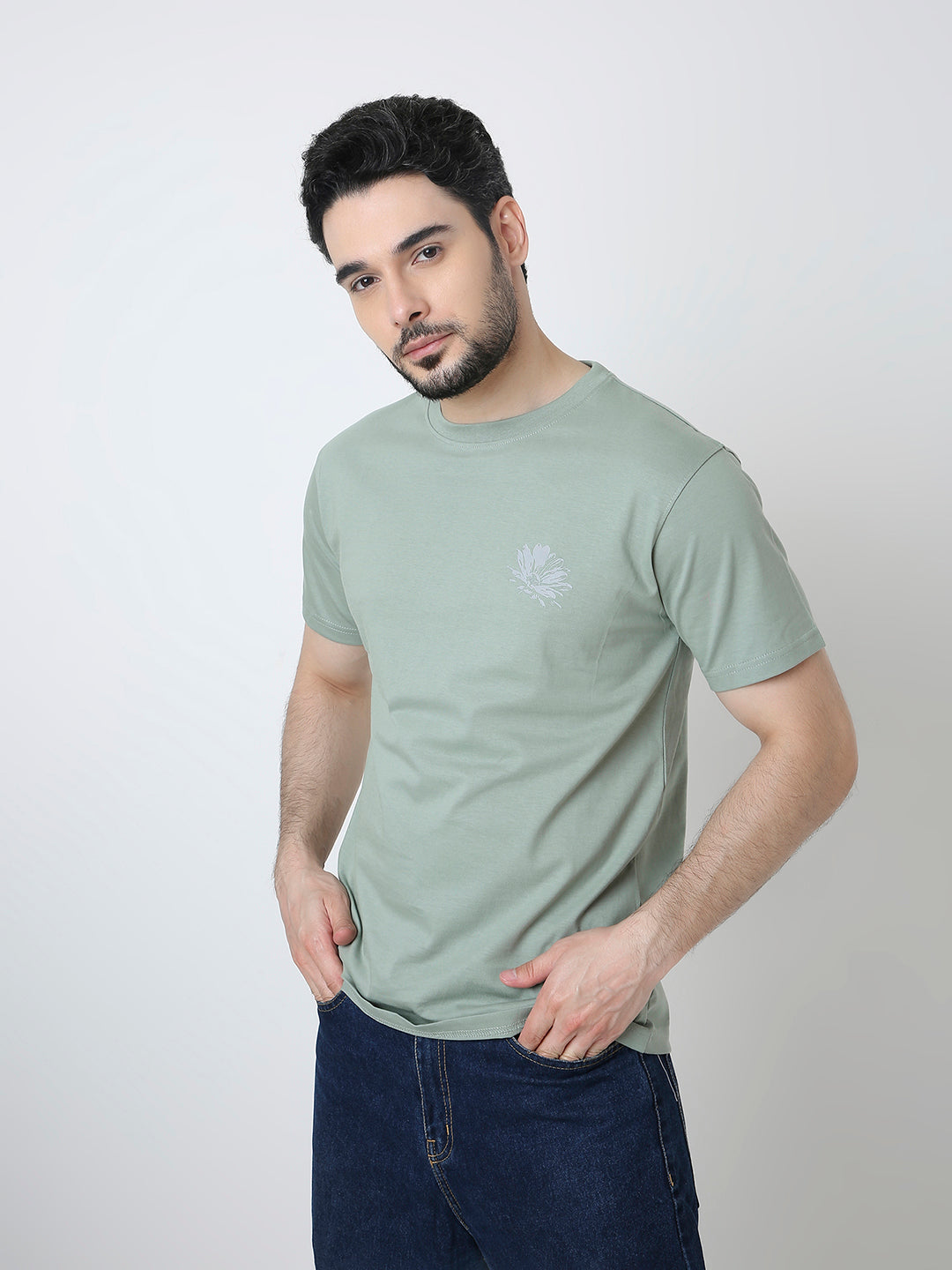 RELAXED FIT PRINTED T-SHIRT