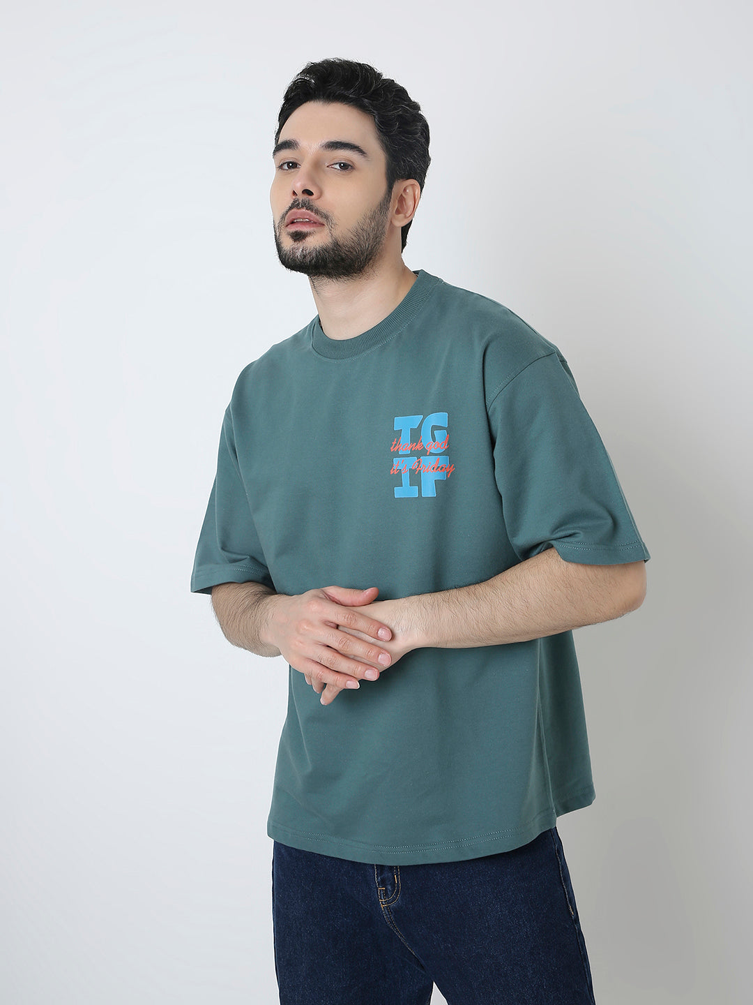 OVERSIZED PRINTED TSHIRT