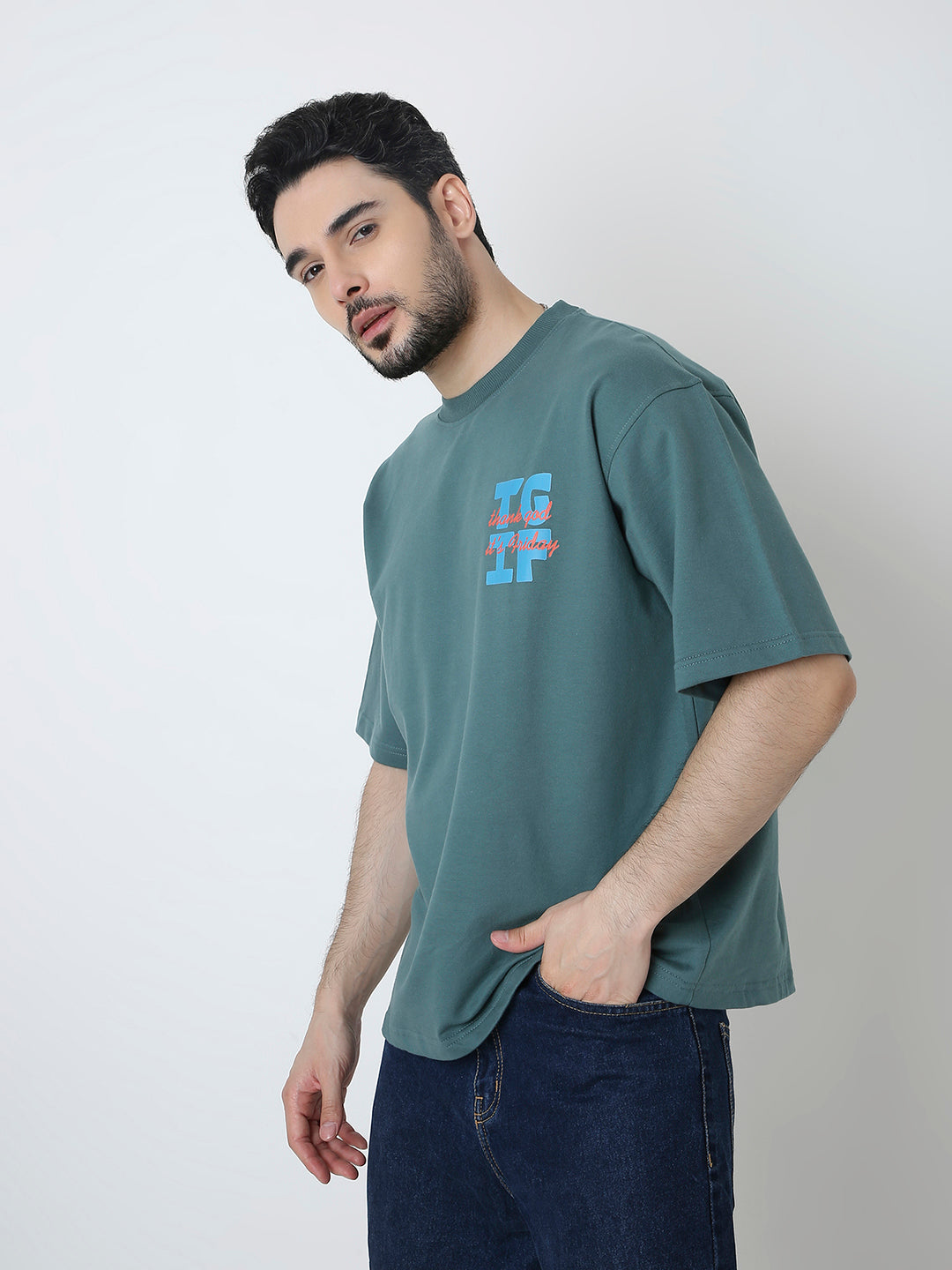 OVERSIZED PRINTED TSHIRT