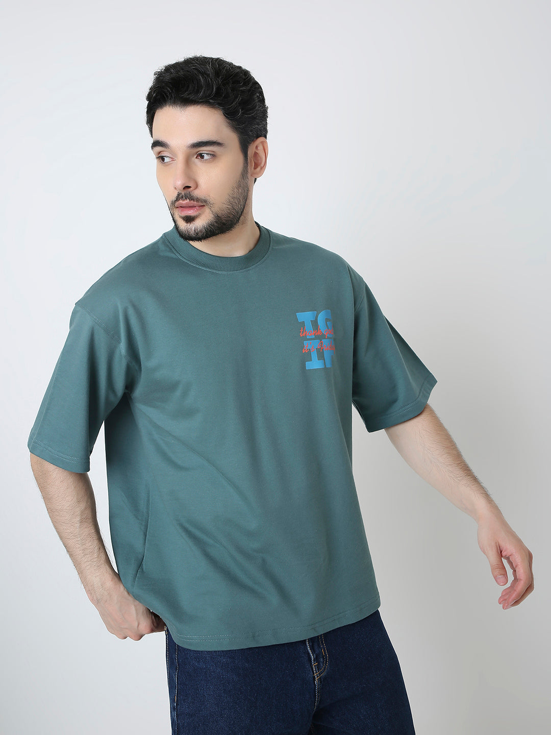 OVERSIZED PRINTED TSHIRT