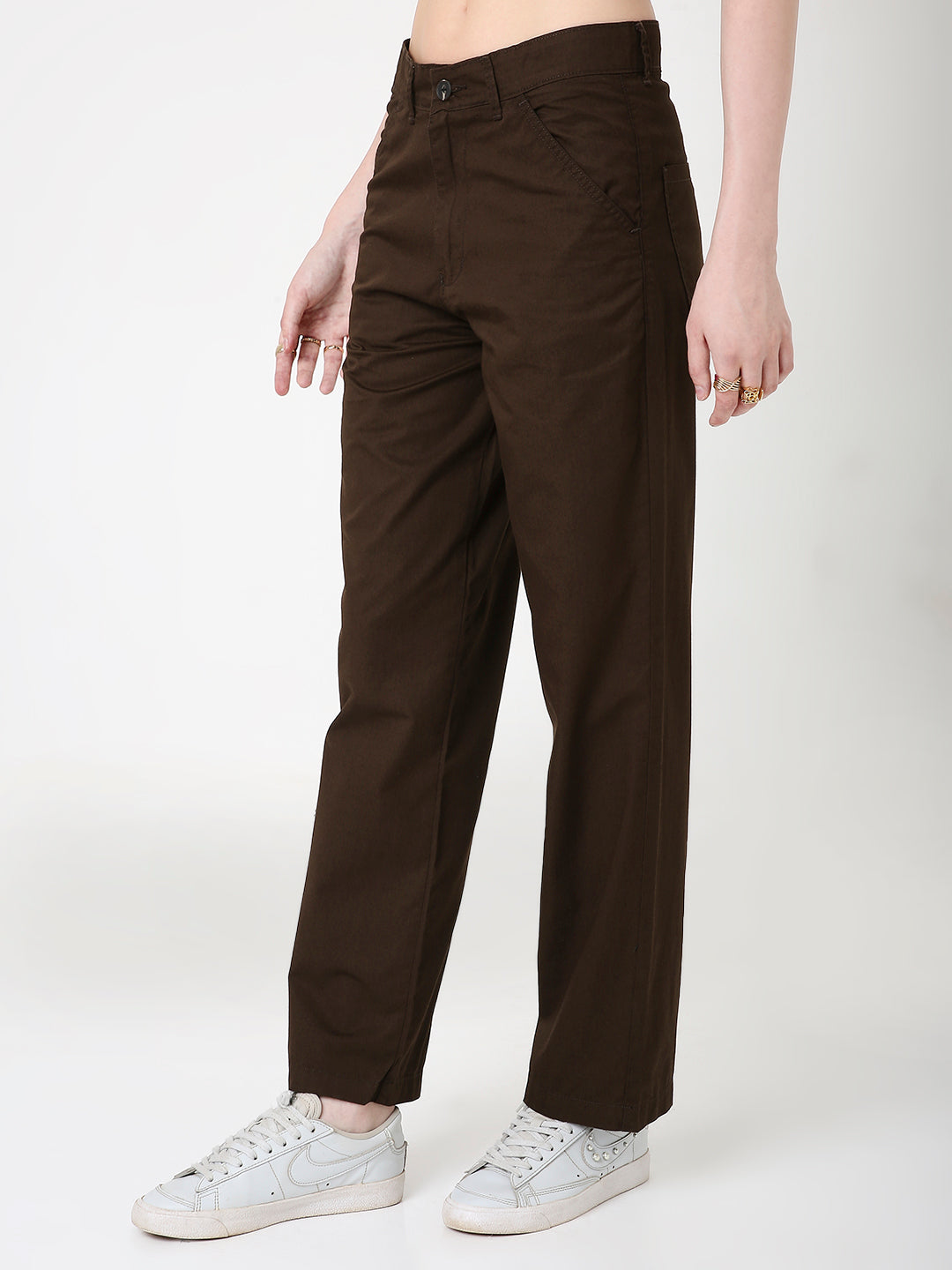 UNISEX CLASSIC STRAIGHT-LEG COTTON PANTS