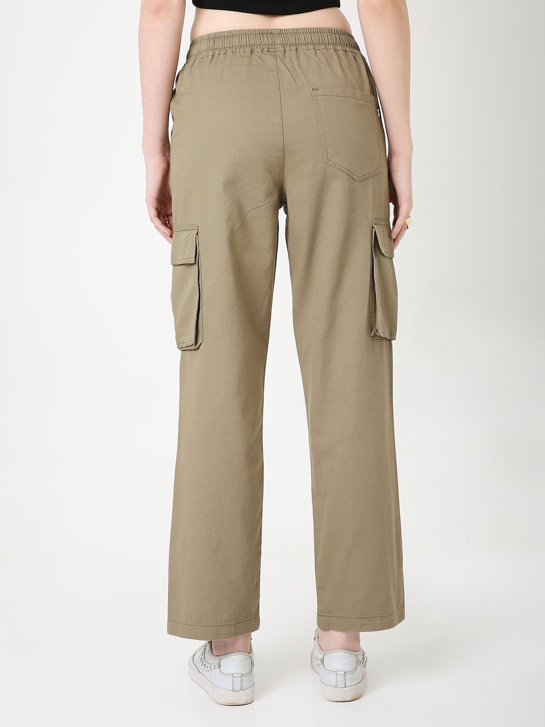 OLIVE VERSATILE 5 POCKET CARGO PANTS