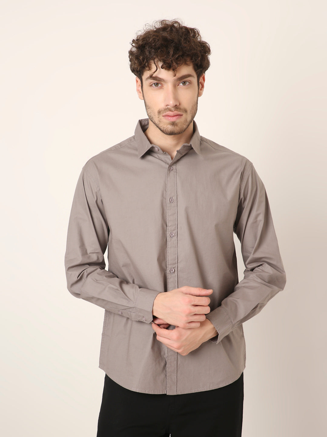 PREMIUM COTTON LYCRA LONG SLEEVE SHIRT