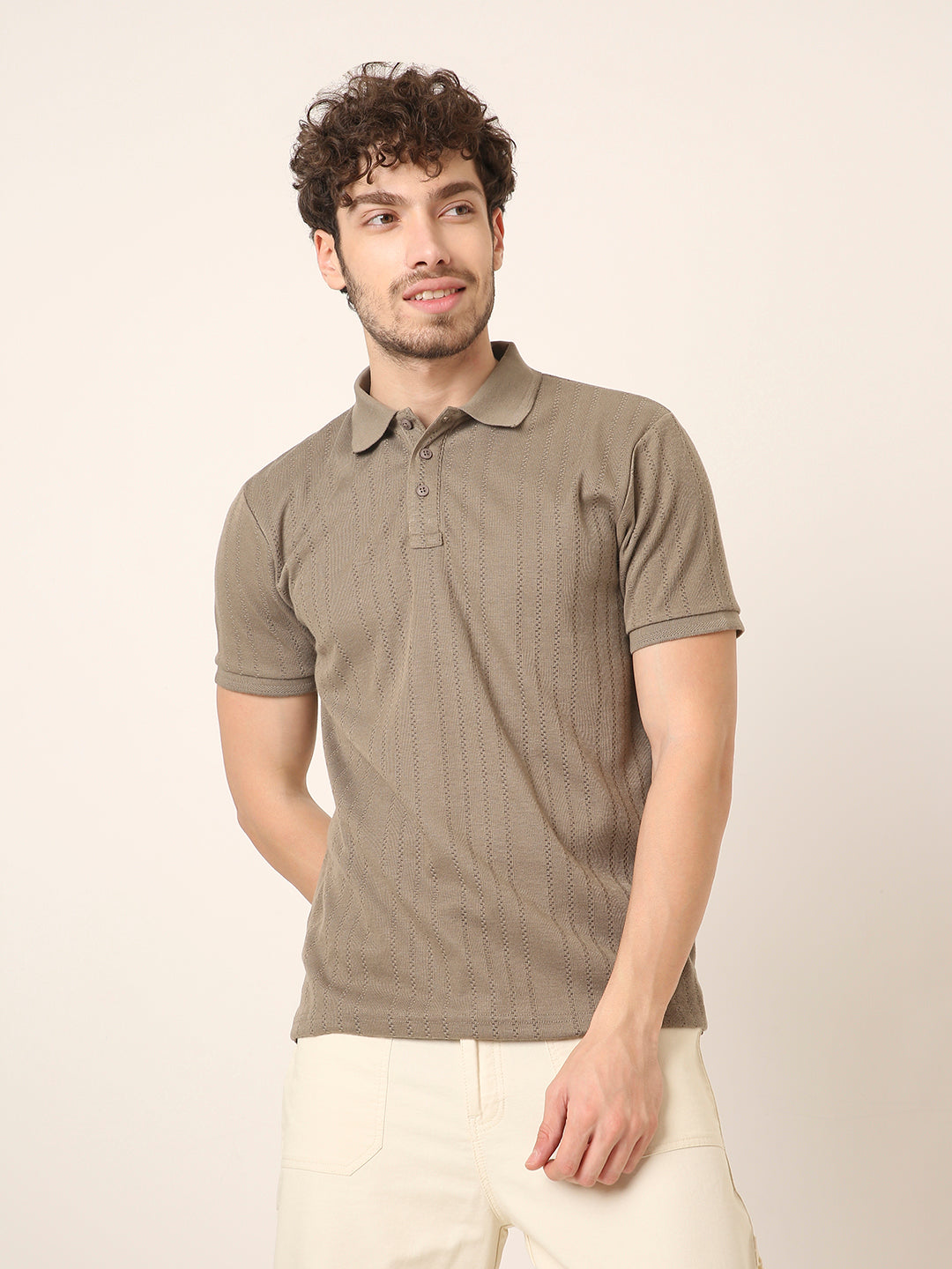 Jacquard Classic Polo t-shirt