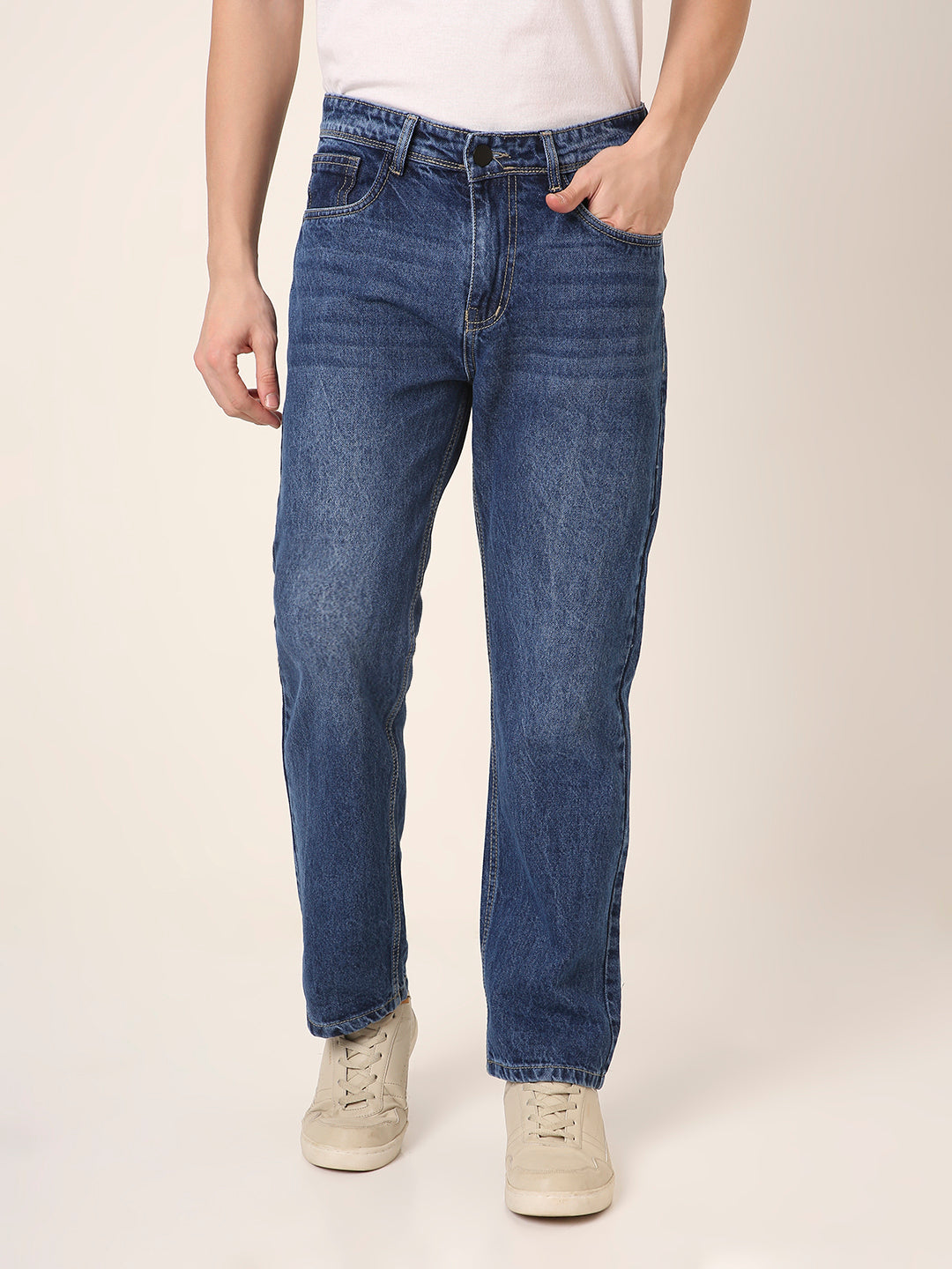 Classic Blue Relaxed Fit Jeans