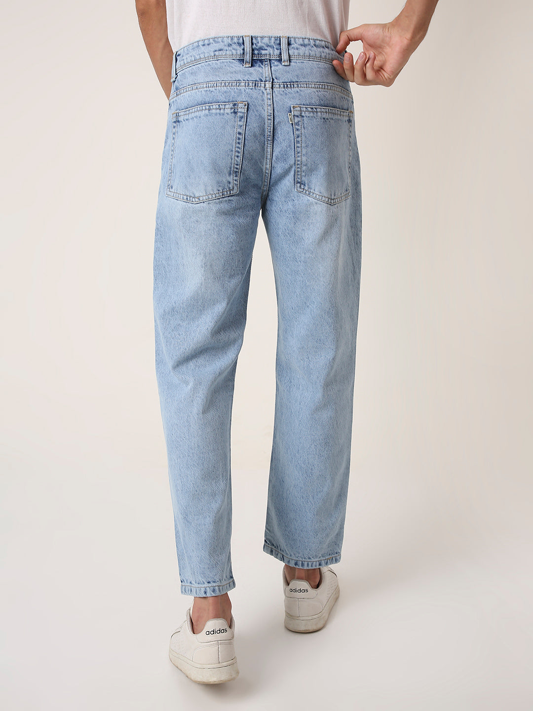 Classic Light-Blue Relaxed Fit Jeans