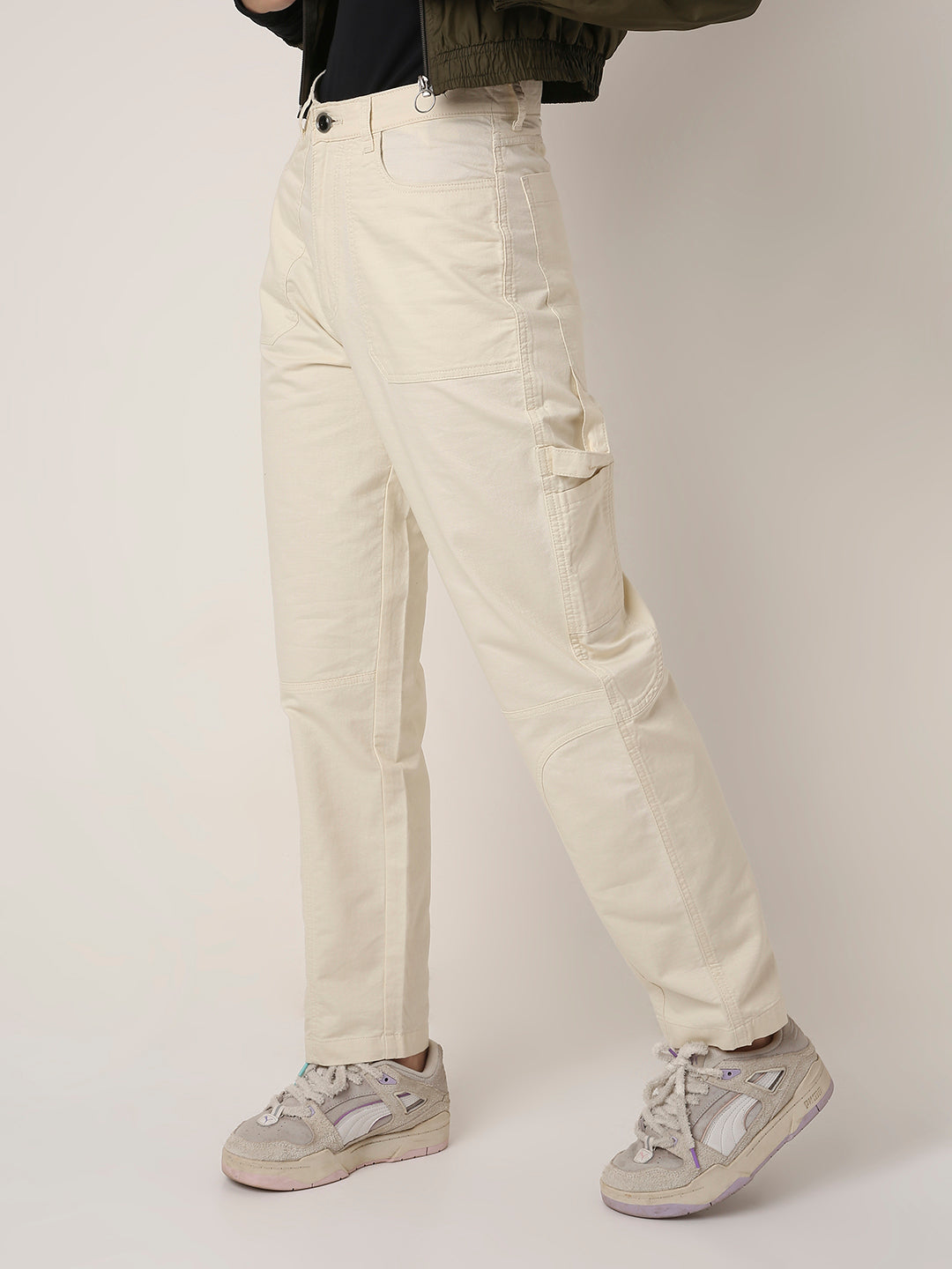OFF-WHITE High-Waist Utility Cargo Pants