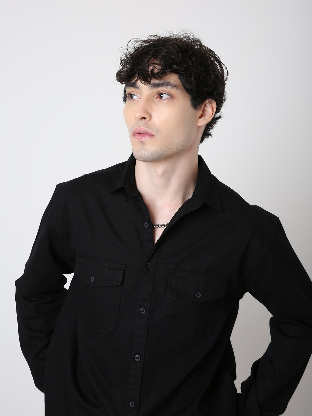 RUGGED UTILITY POCKET LONG SLEEVE SHIRT