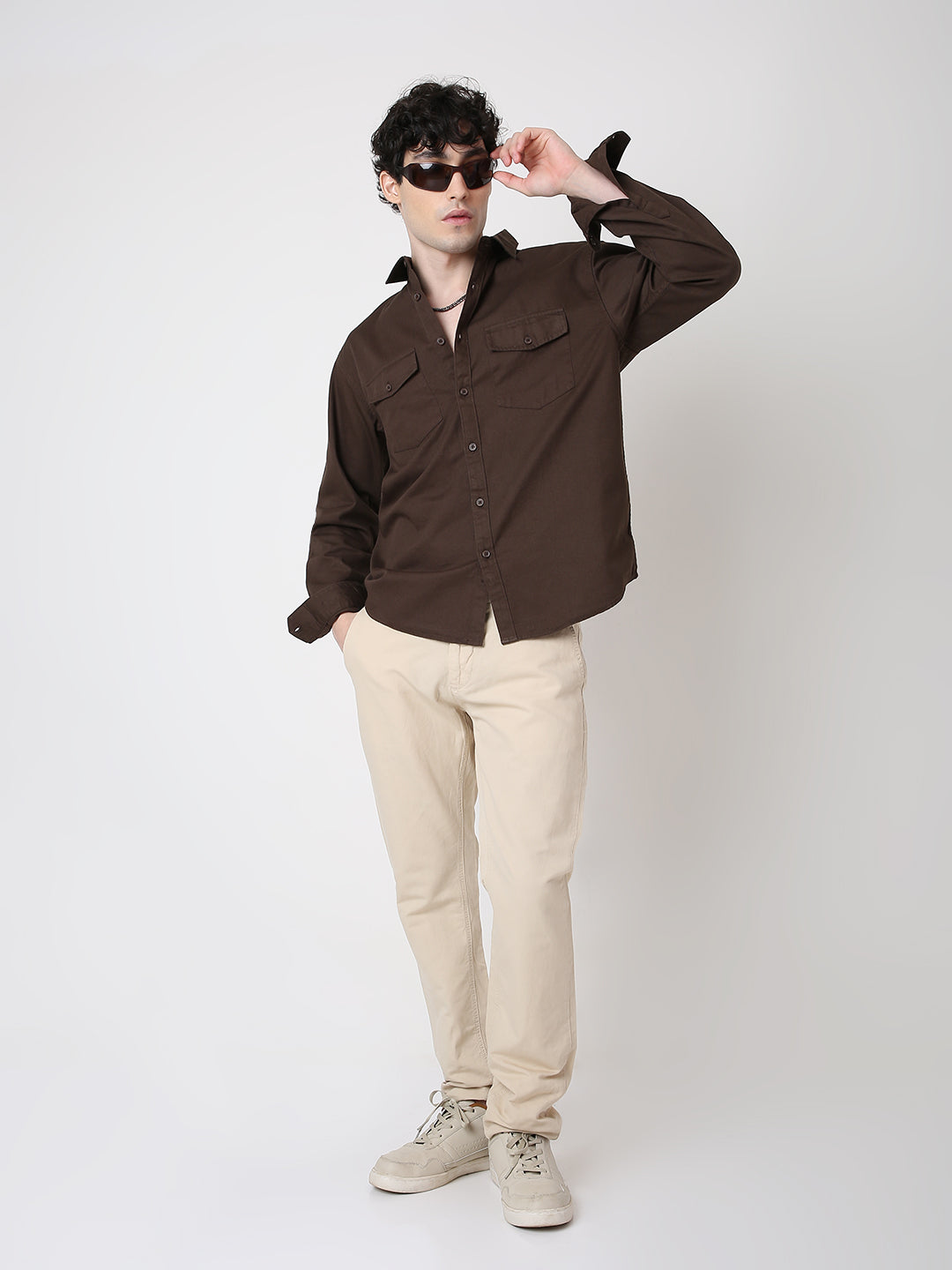 RUGGED UTILITY POCKET LONG SLEEVE SHIRT