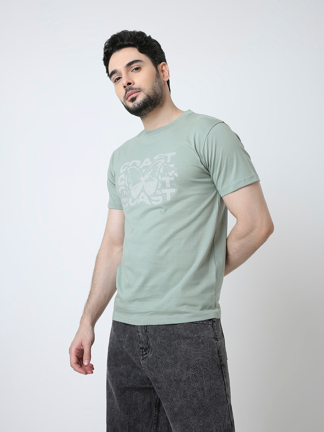 RELAXED FIT PRINTED TSHIRT