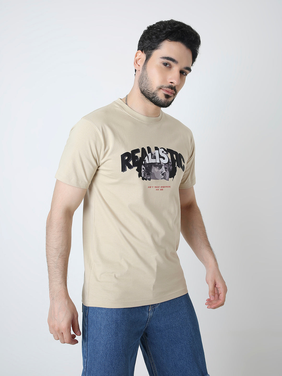 RELAXED FIT PRINTED T-SHIRT