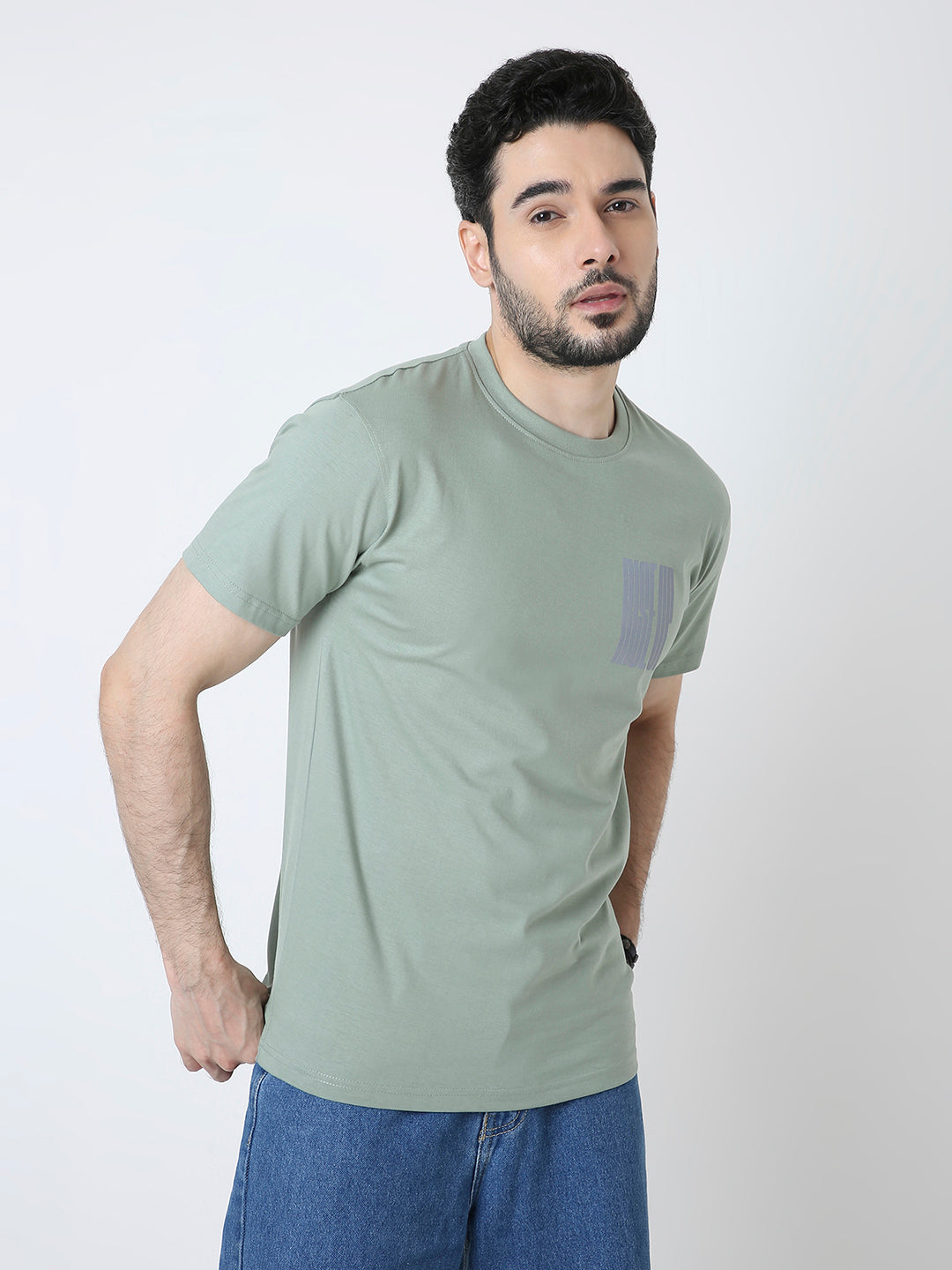 RELAXED FIT PRINTED TSHIRT