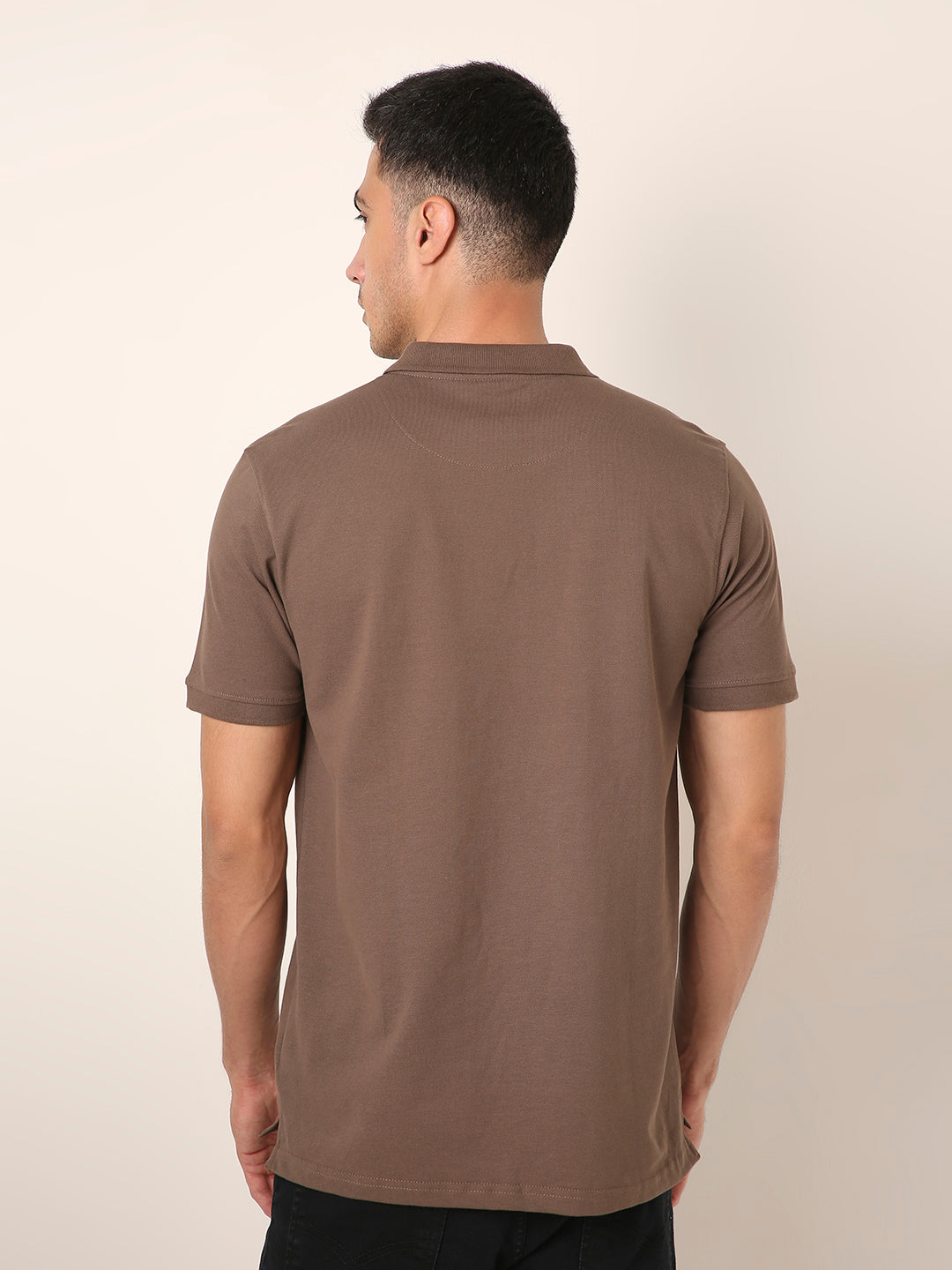 Classic Brown Polo T-Shirt