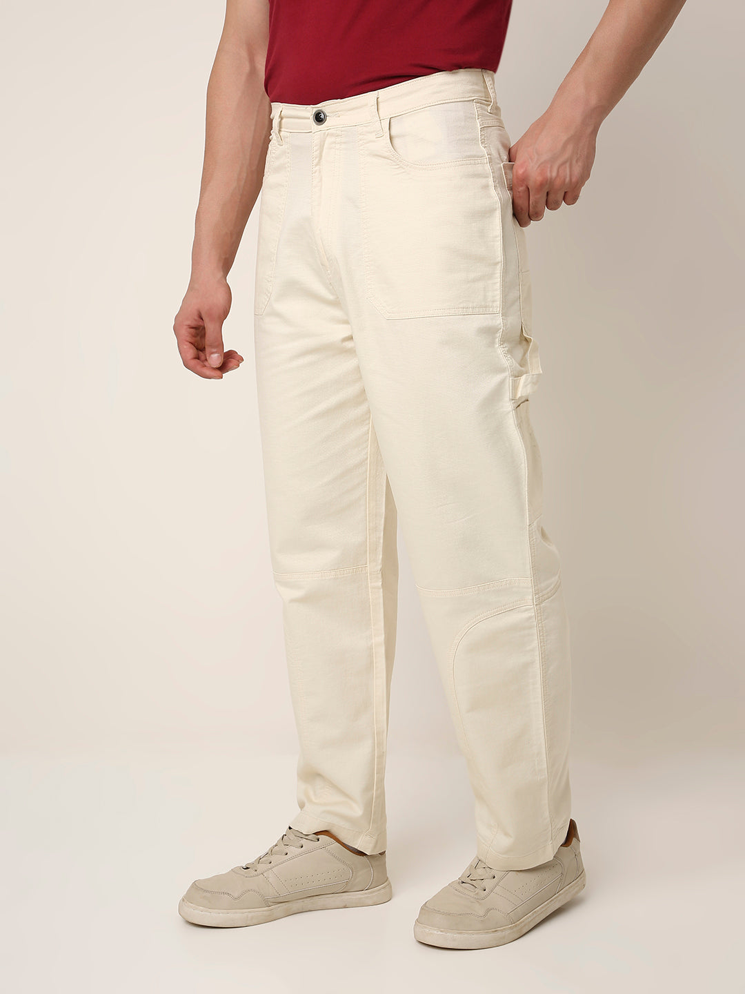 Straight Fit OFF-WHITE Utility Cargo PANTS