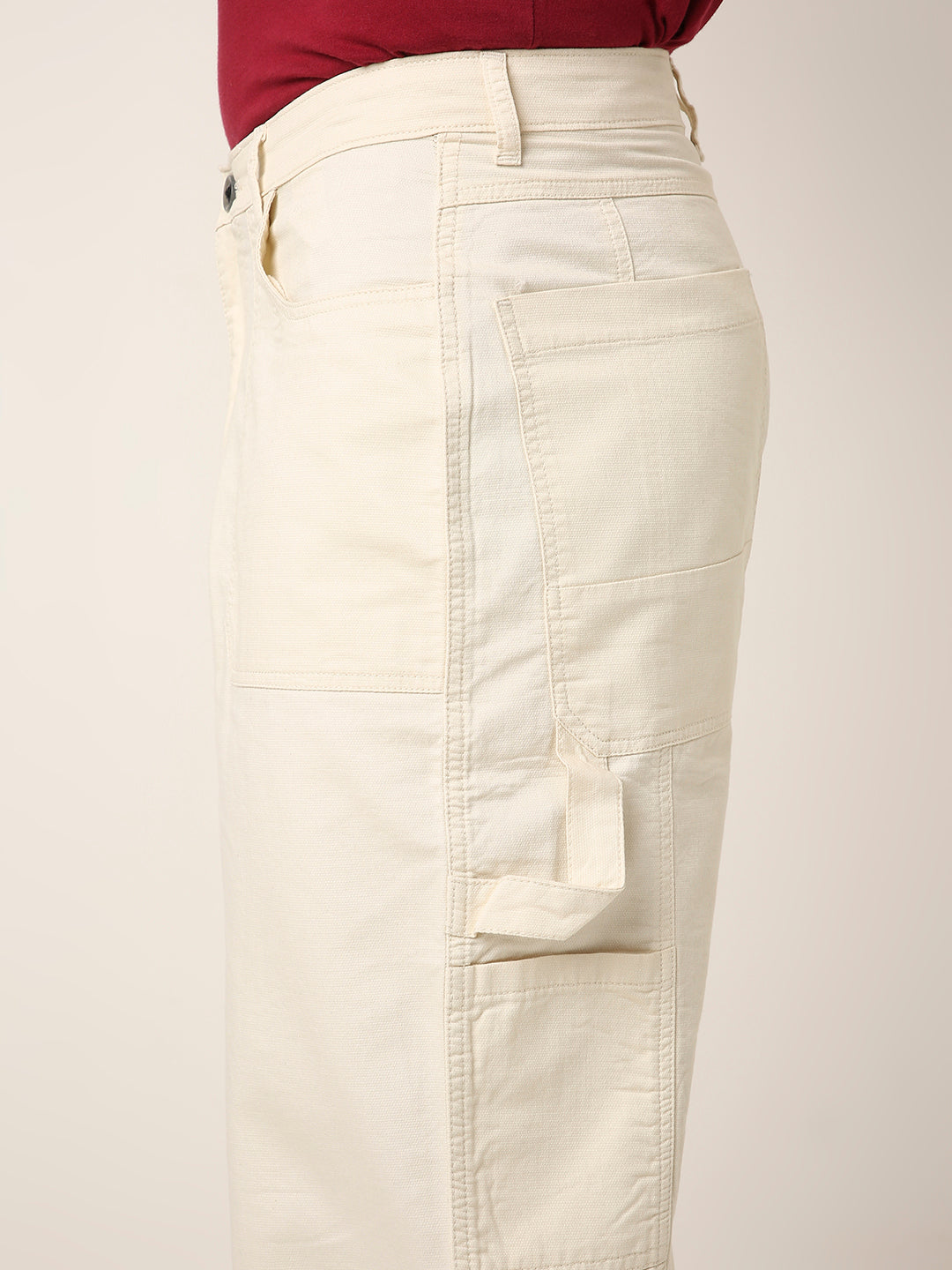 Straight Fit OFF-WHITE Utility Cargo PANTS