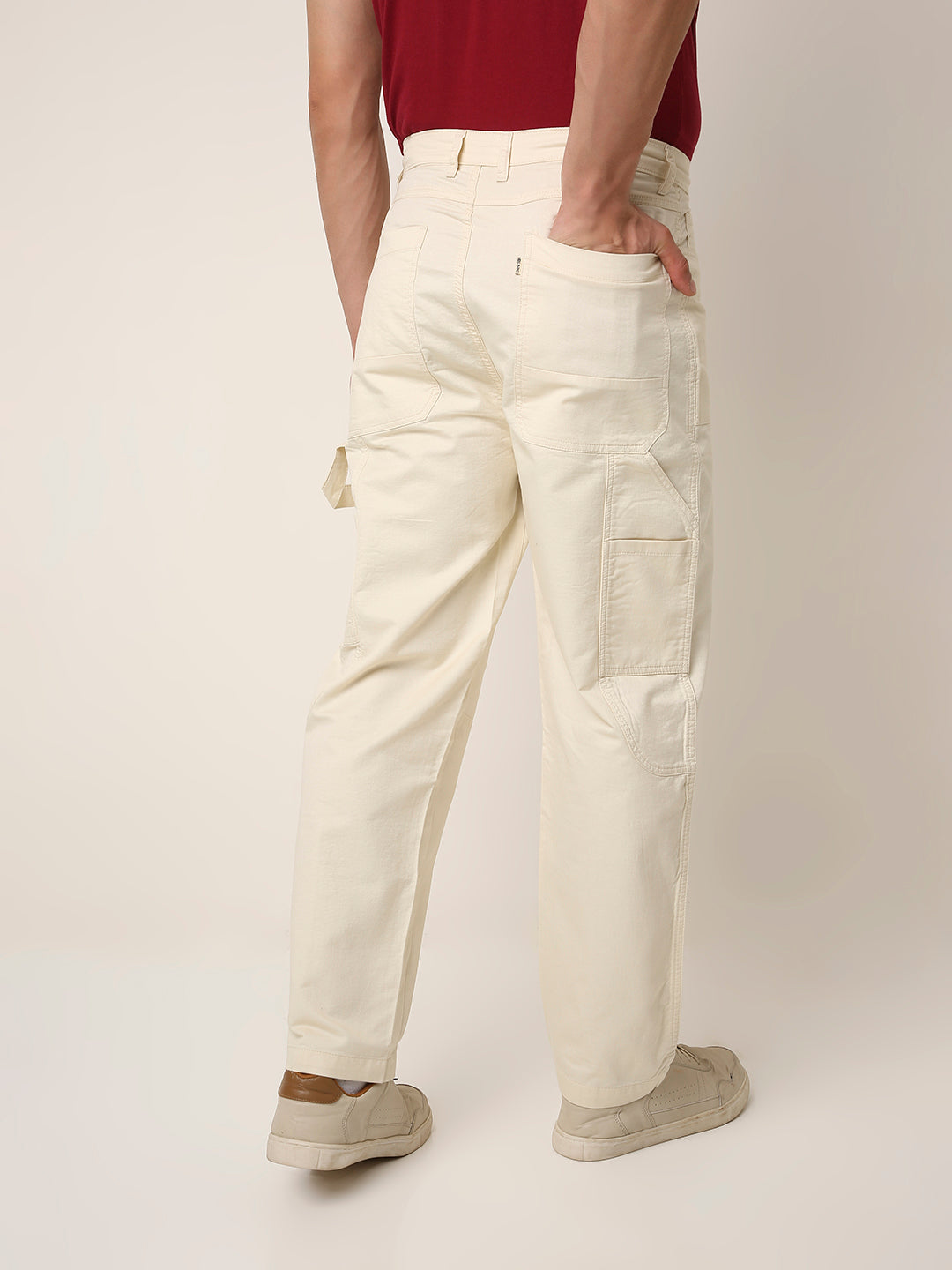 Straight Fit OFF-WHITE Utility Cargo PANTS