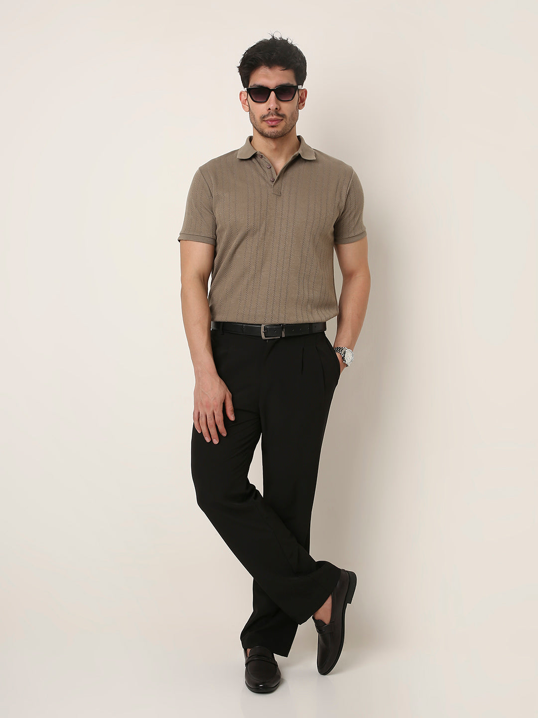 FAWN Jacquard Classic Polo t-shirt
