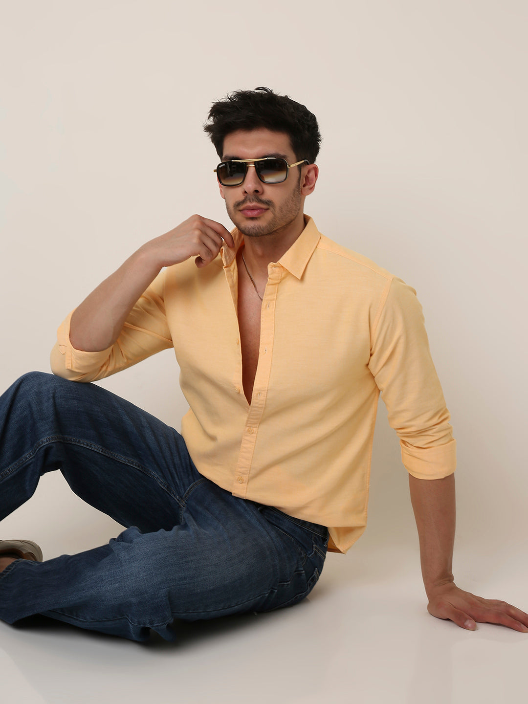 ORANGE CLASSIC OXFORD SHIRT