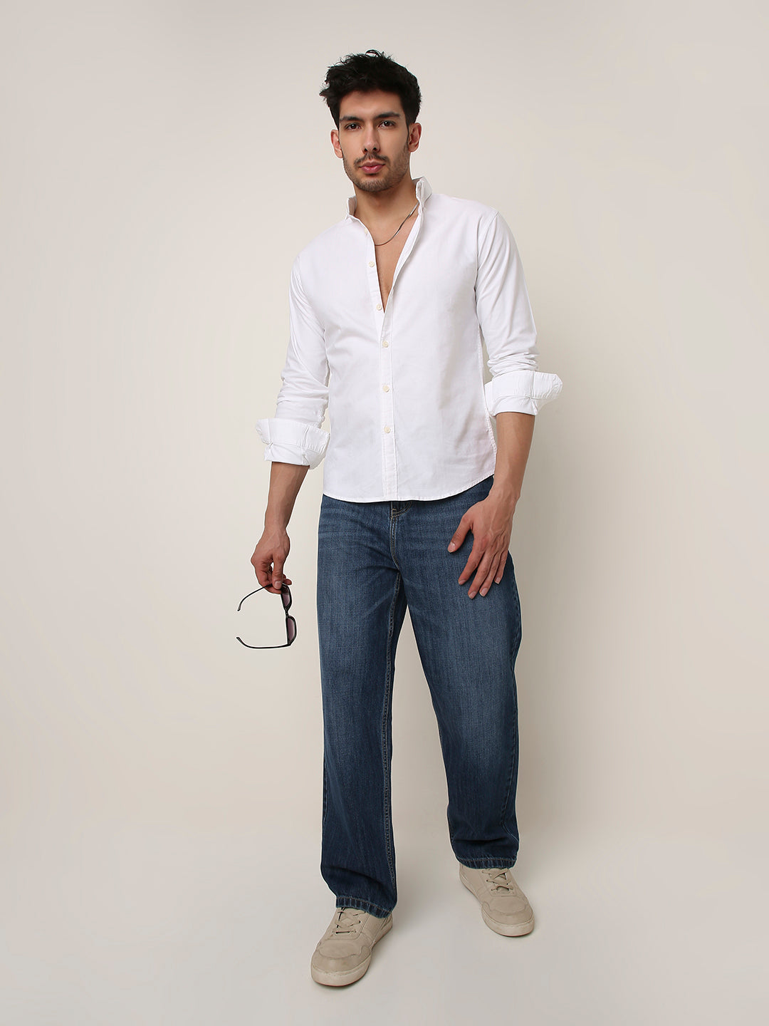 WHITE CLASSIC OXFORD SHIRT
