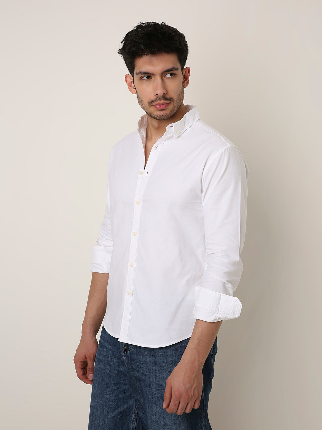 WHITE CLASSIC OXFORD SHIRT