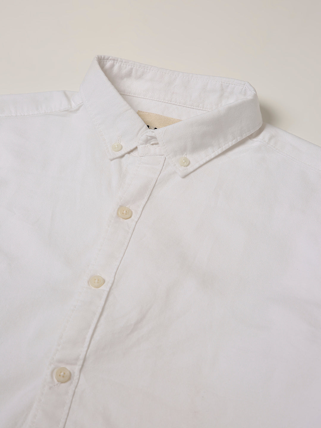 White Classic Oxford Oversized Shirt