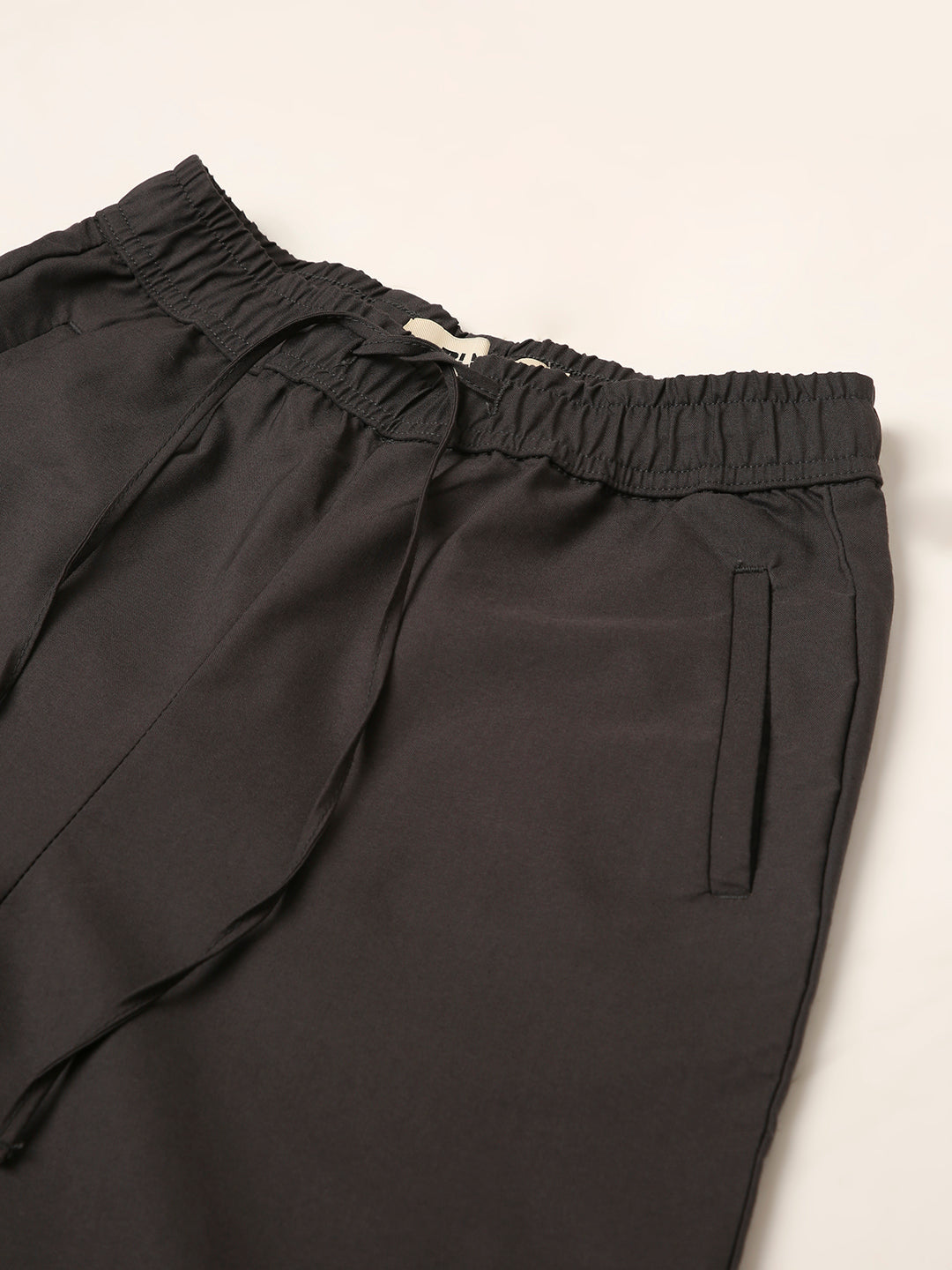 GRAY High-Waist Wide-Leg Pants