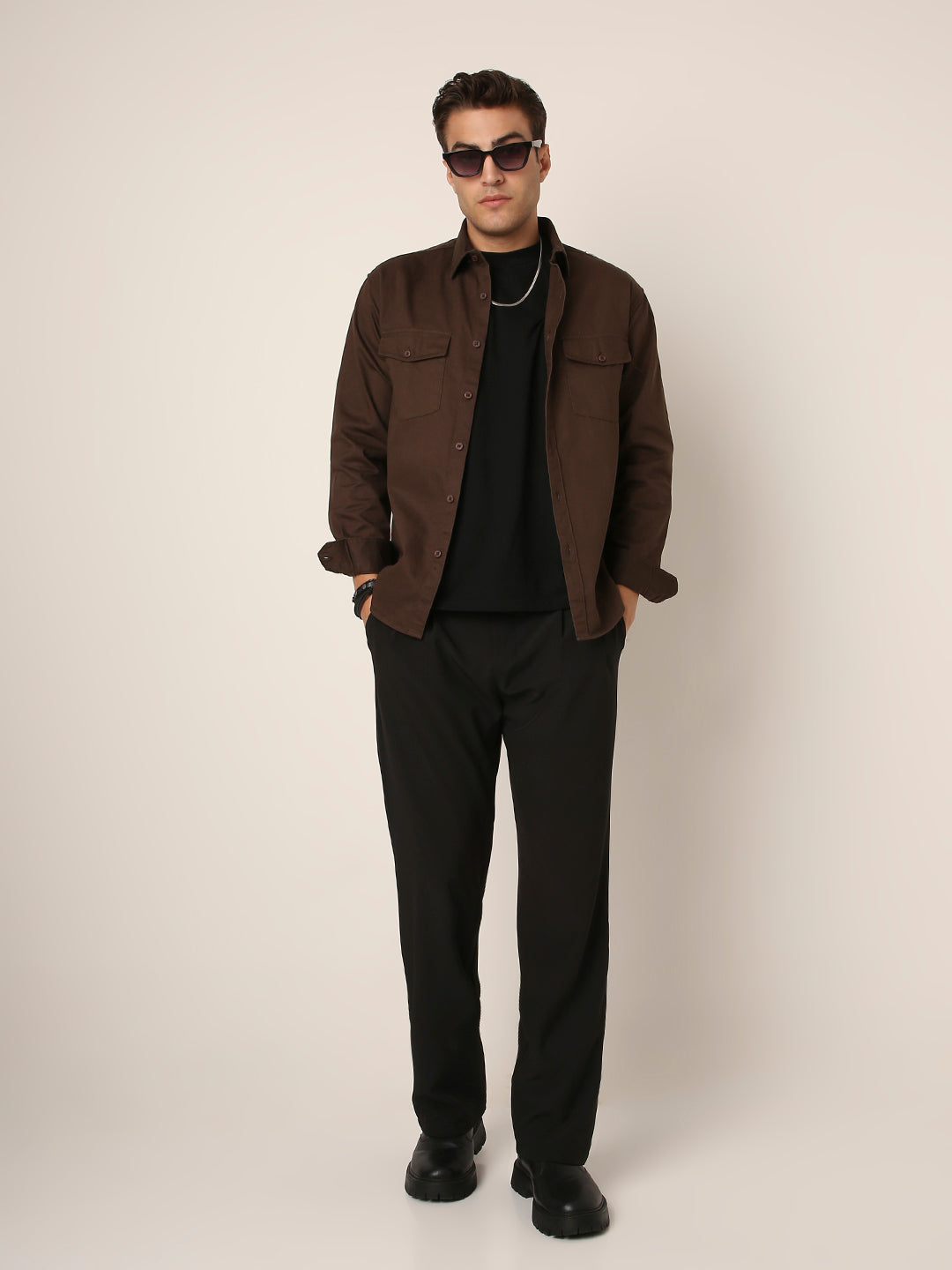 Utility Shacket – Premium Cotton Overshirt