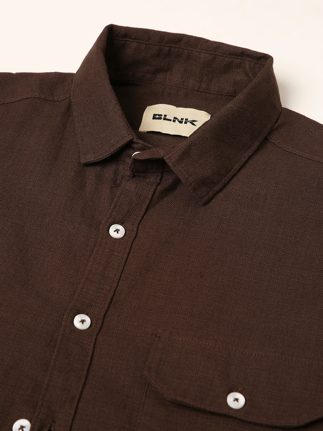 BROWN Premium Cotton Utility shacket