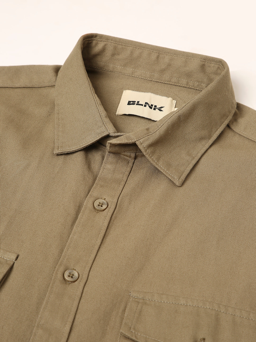 OLIVE Utility Shacket – Premium Cotton Overshirt
