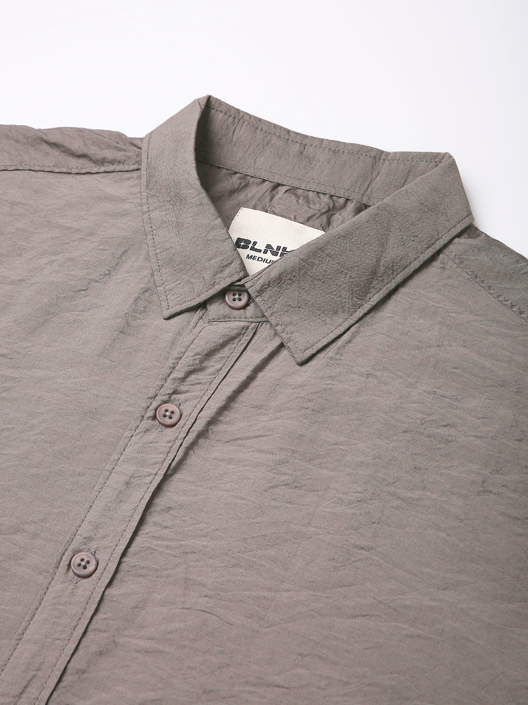 KHAKI ESSENTIAL VISCOSE SHIRT