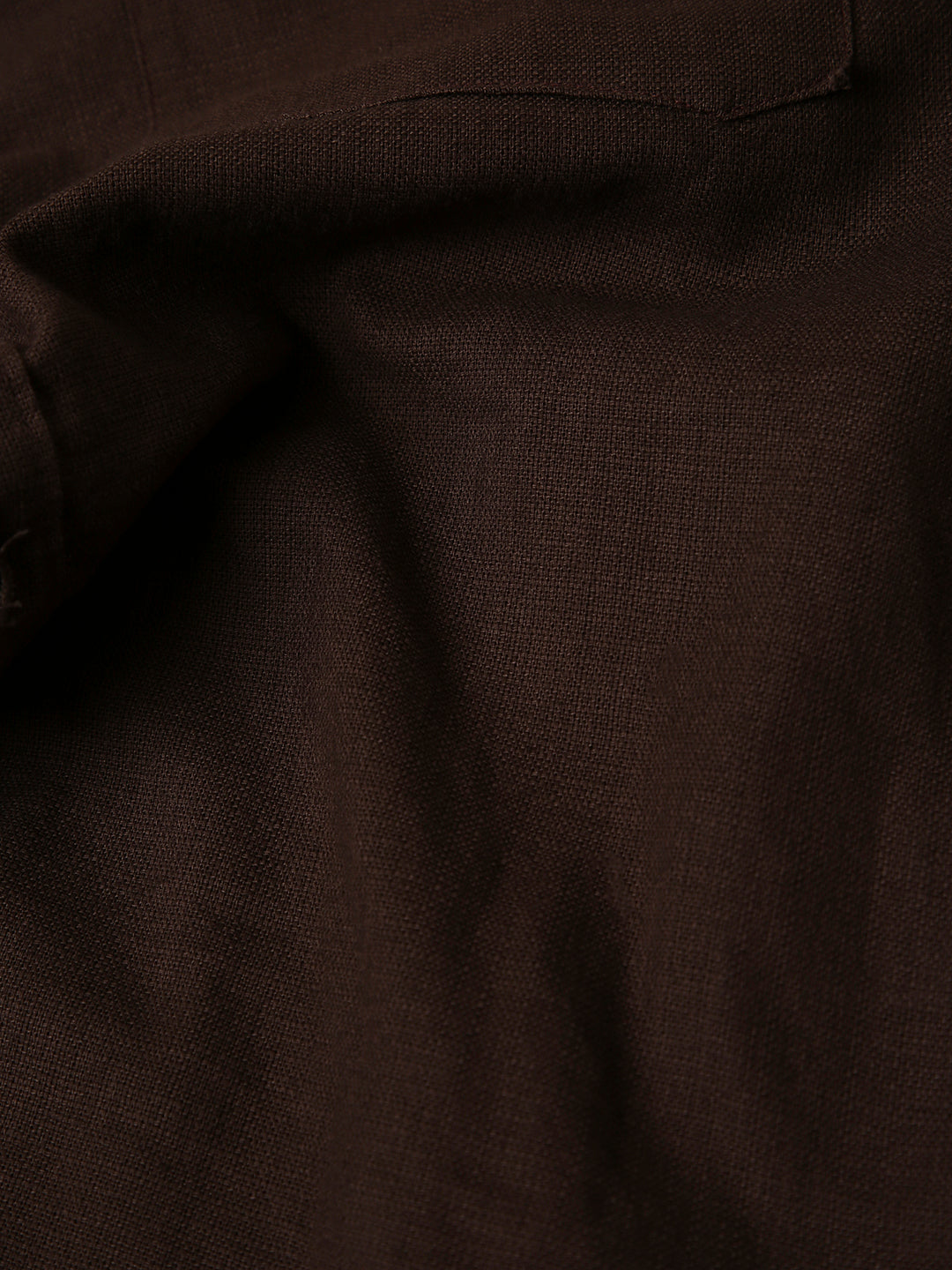 Dark Brown Utility Pocket Layer Shacket