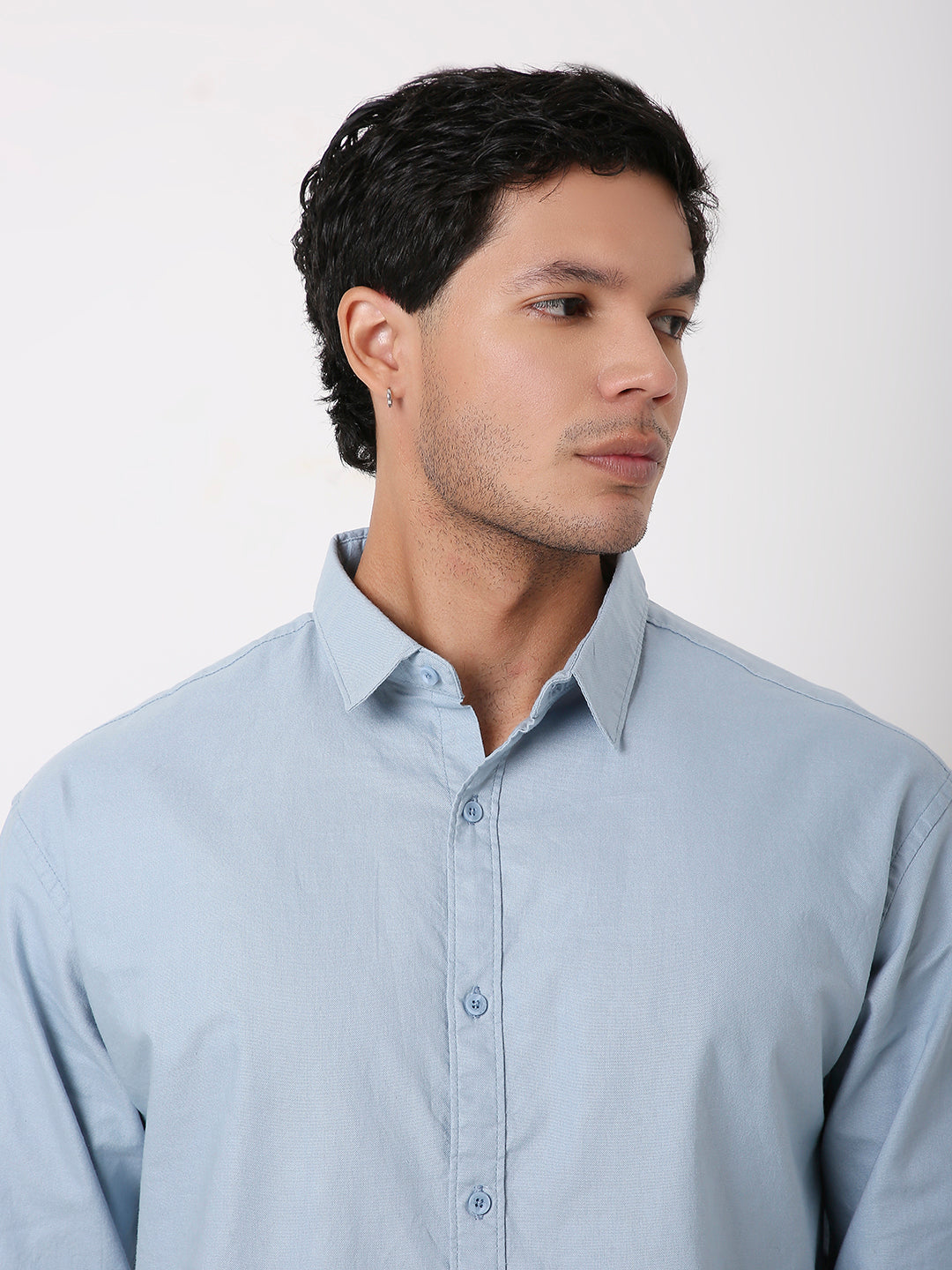 BLUE ESSENTIAL OXFORD SHIRT