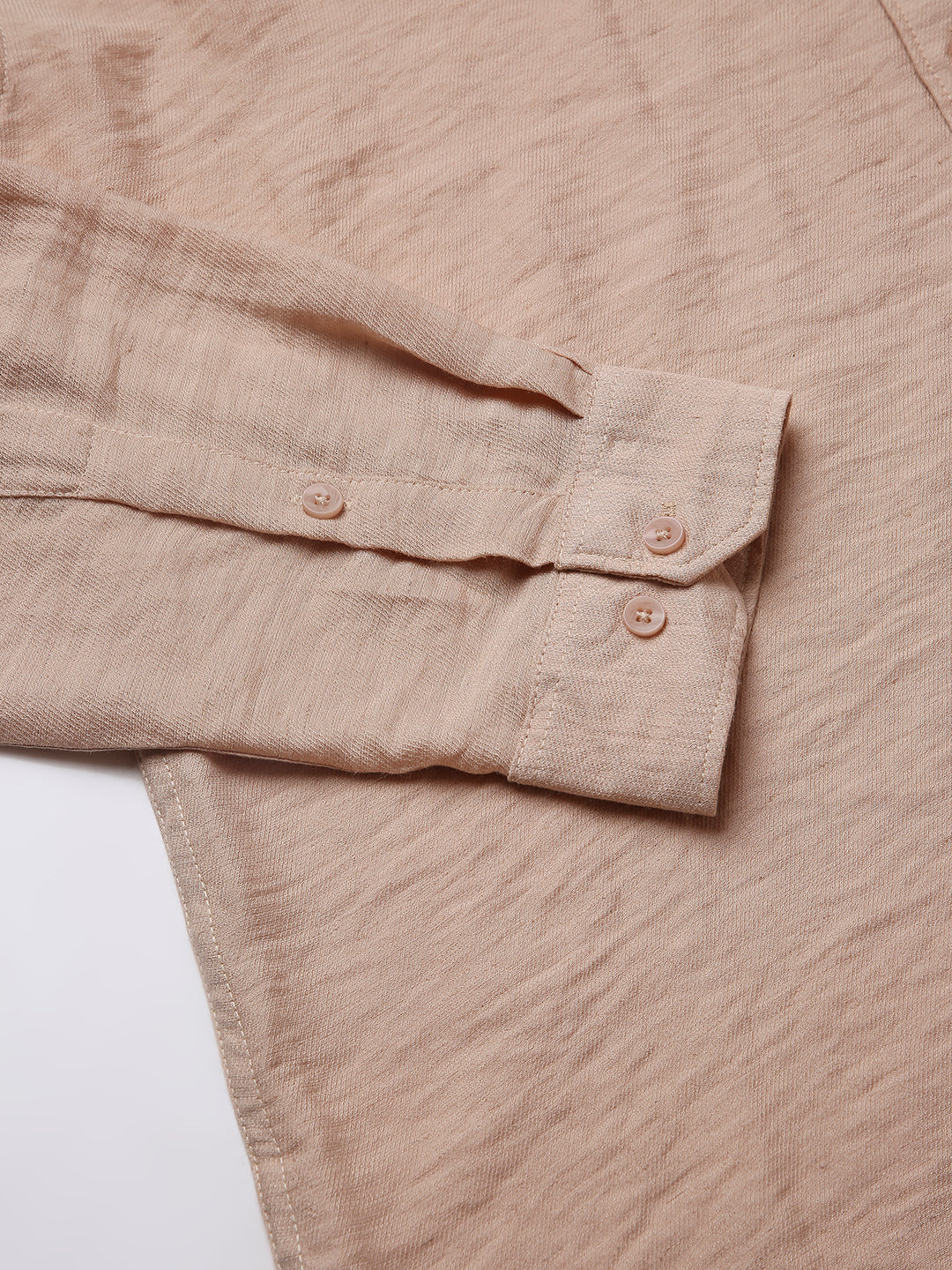 PEACH PERMIUM LINEN BLEND SHIRT