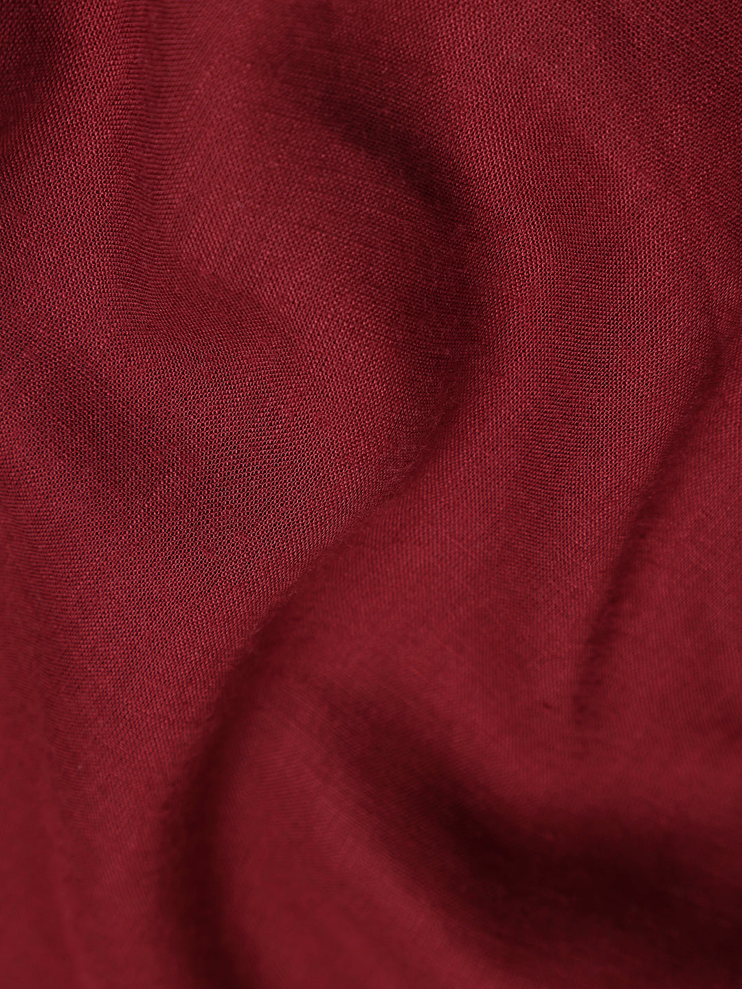 Maroon Premium Linen Blend Shirt