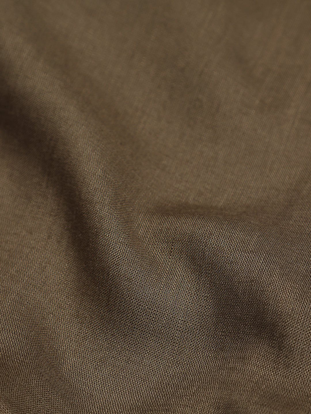 Dark Green Premium Linen Blend Shirt