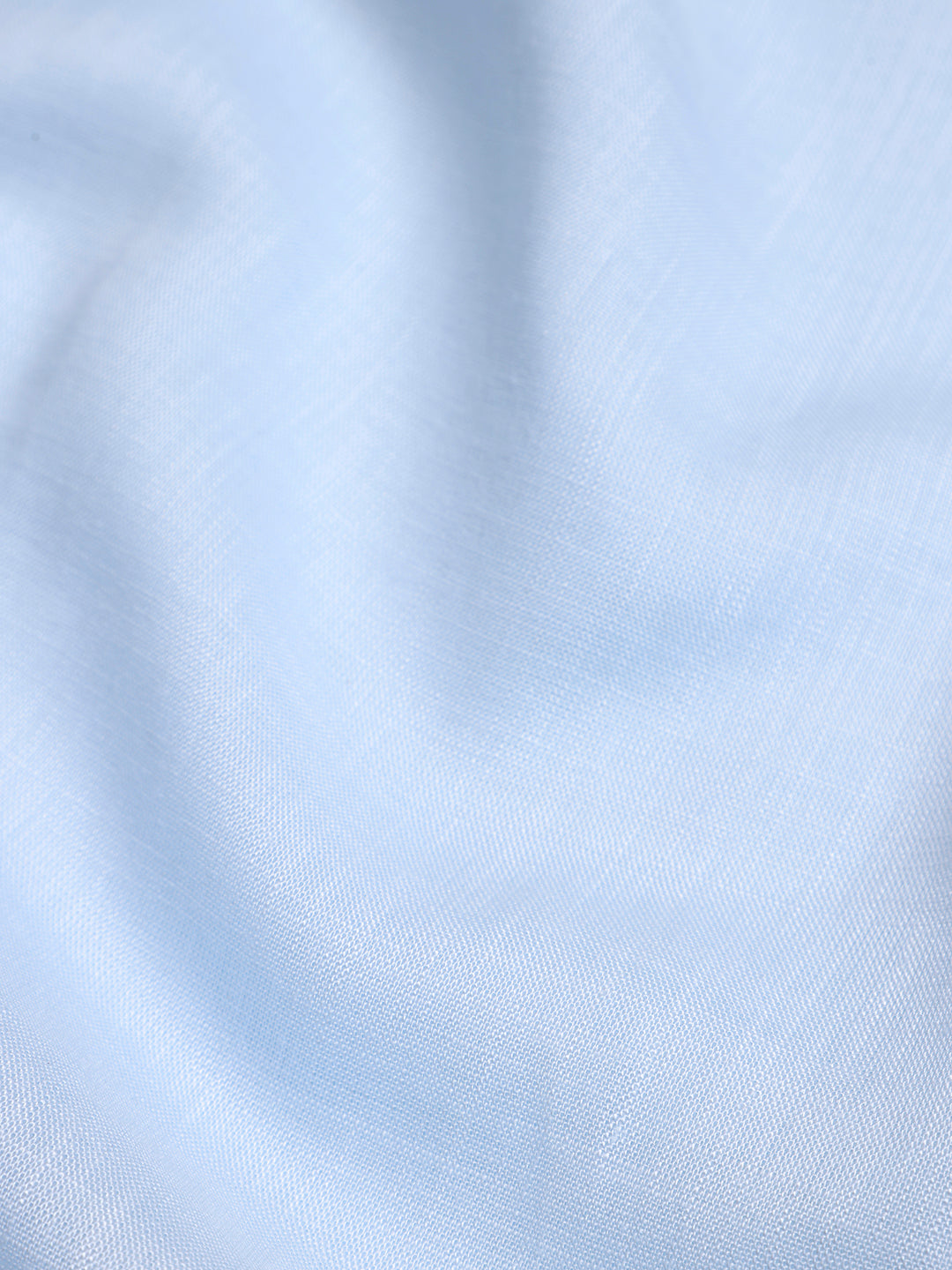Light Blue Premium Linen Blend Shirt