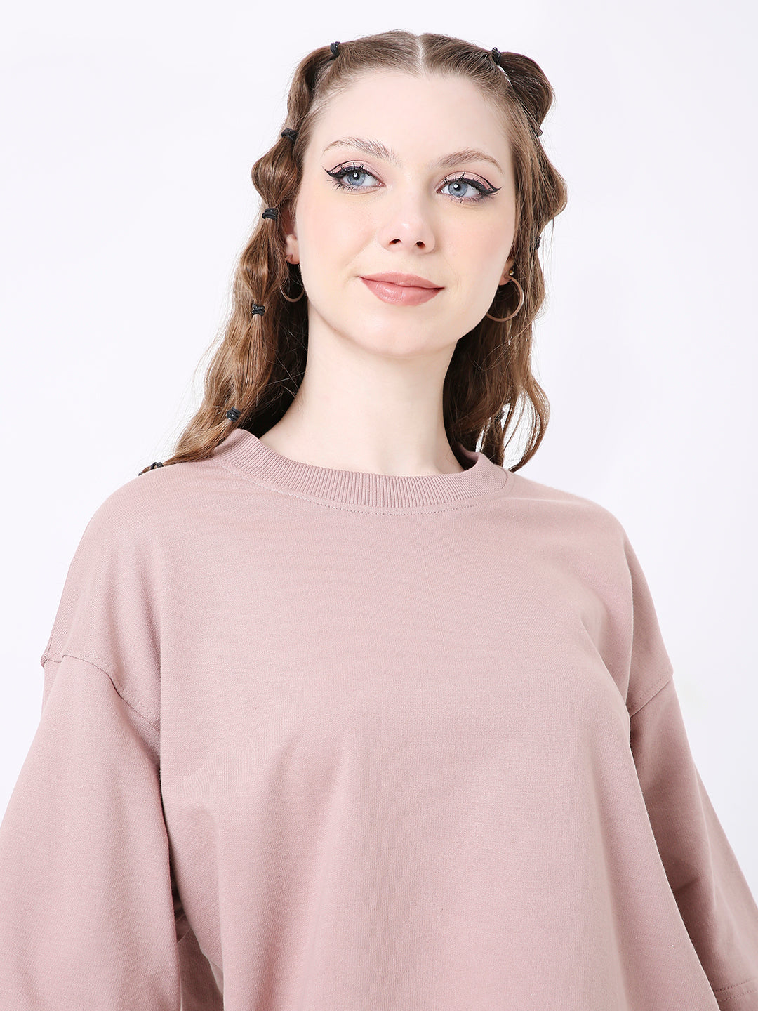 OVERSIZE ONION PINK SOLID TSHIRT