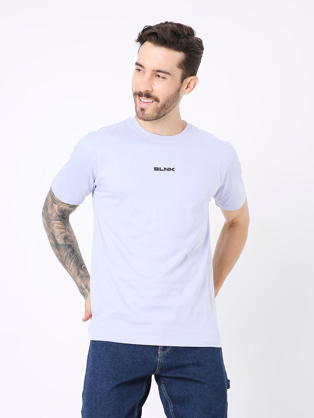 RELAXED FIR LAVENDER PRINTED TSHIRT