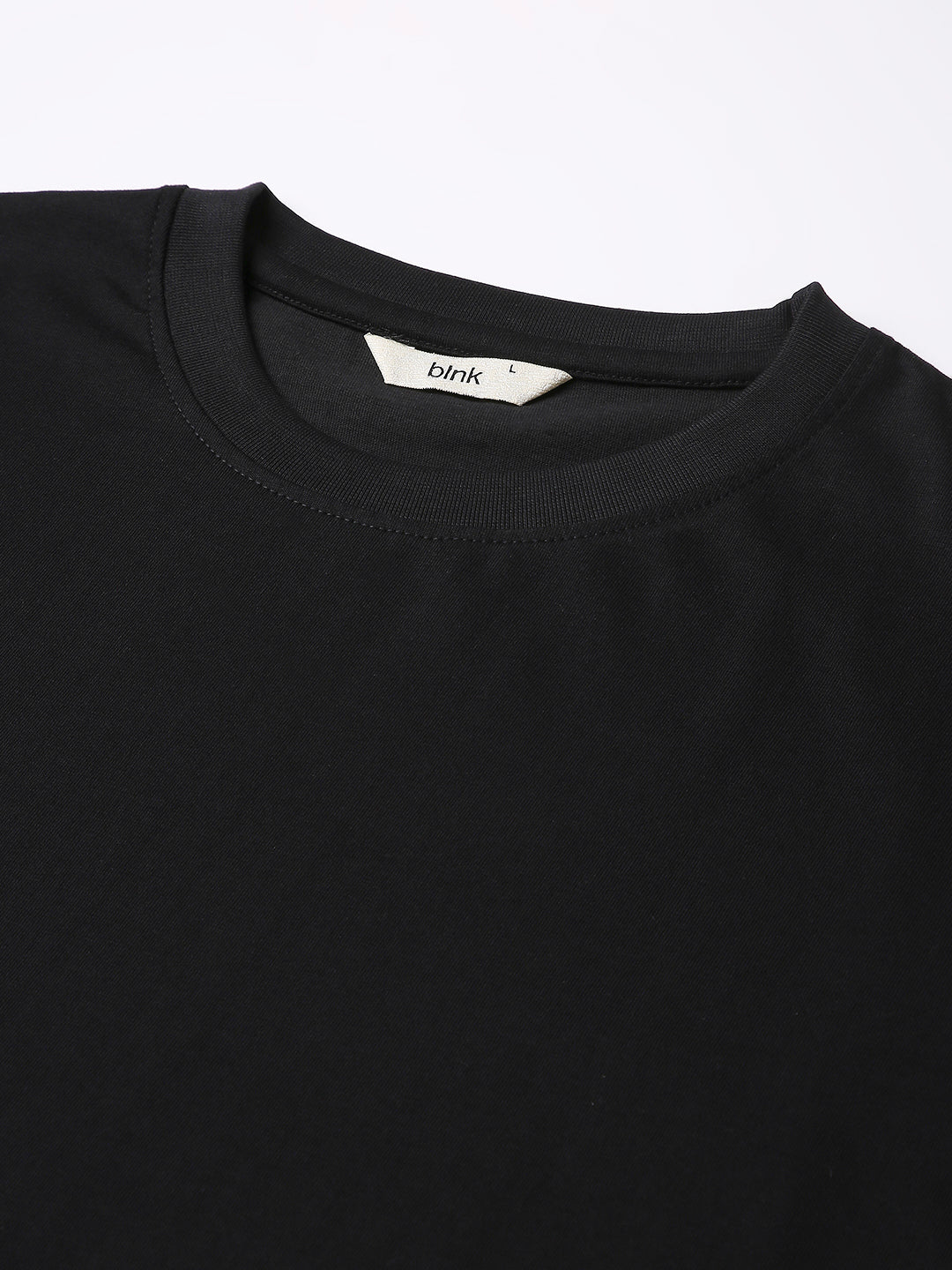 REGULAR TSHIRT: BLACK