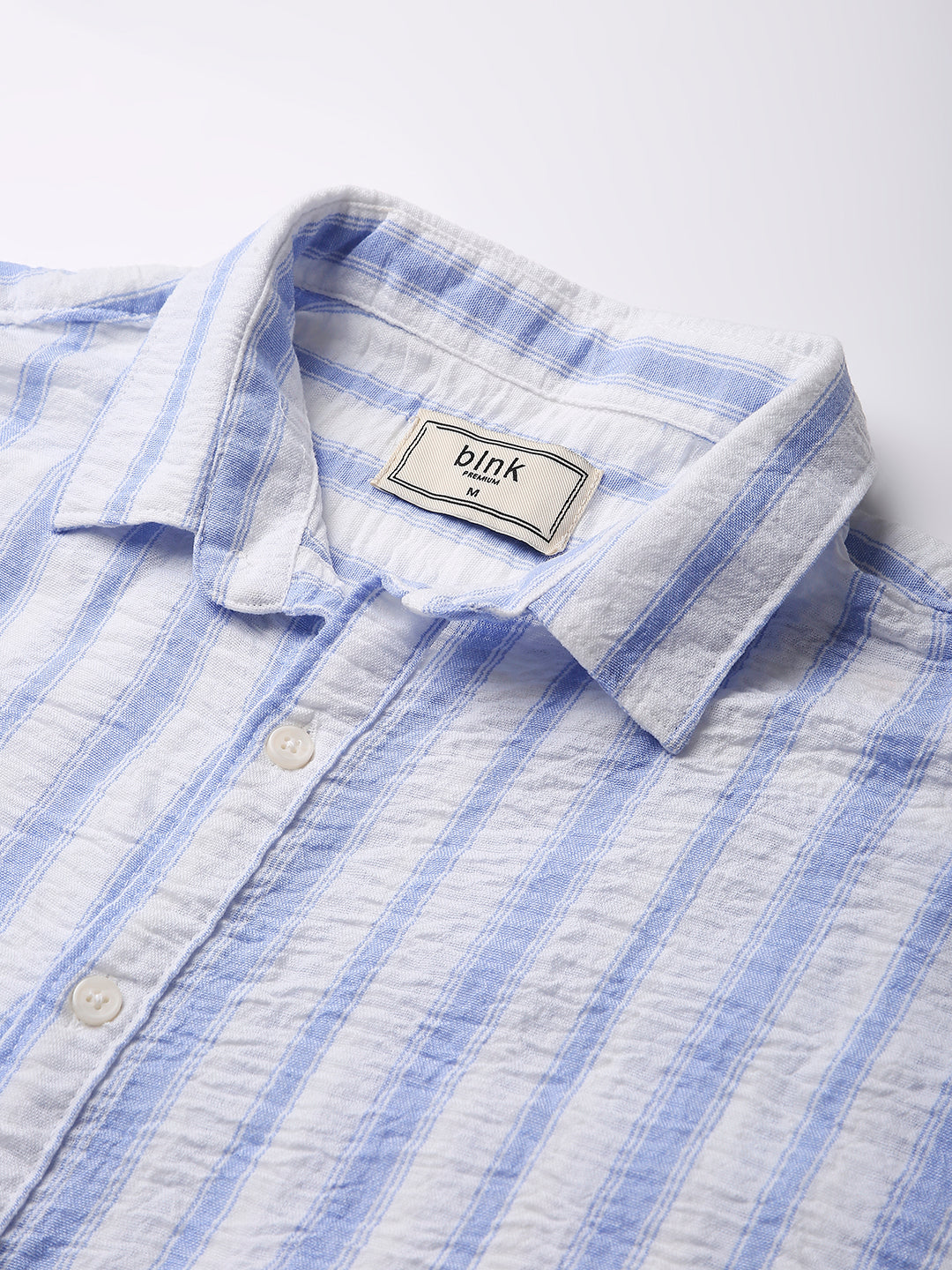 LIGHT BLUE STRIPED SHIRT
