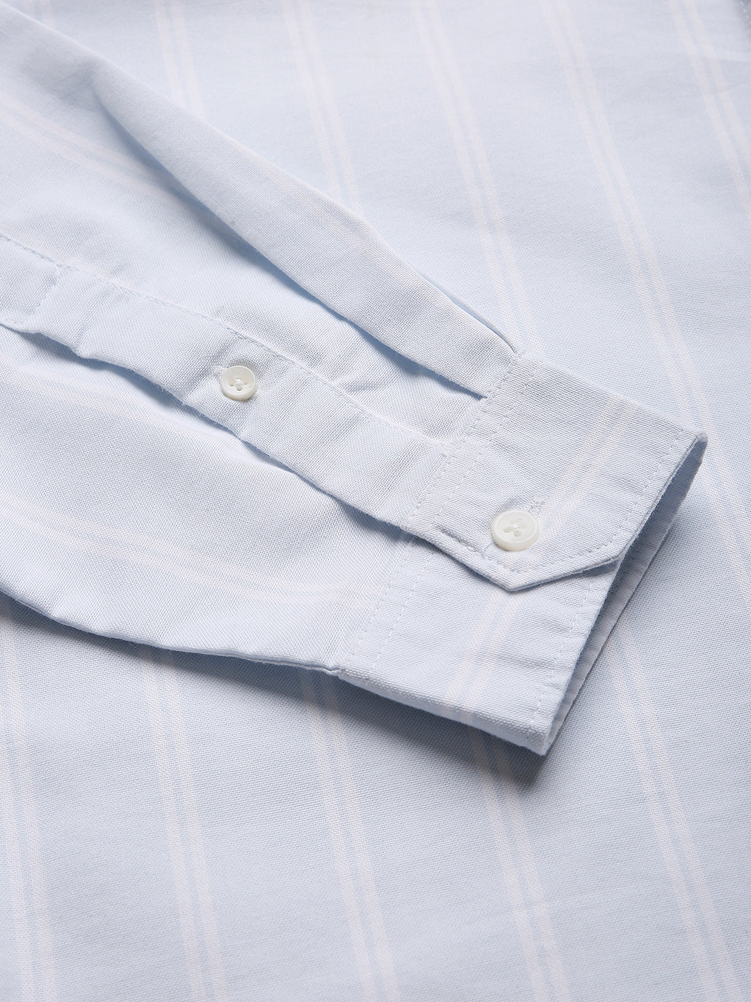 SKY BLUE OXFORD STRIPED SHIRT