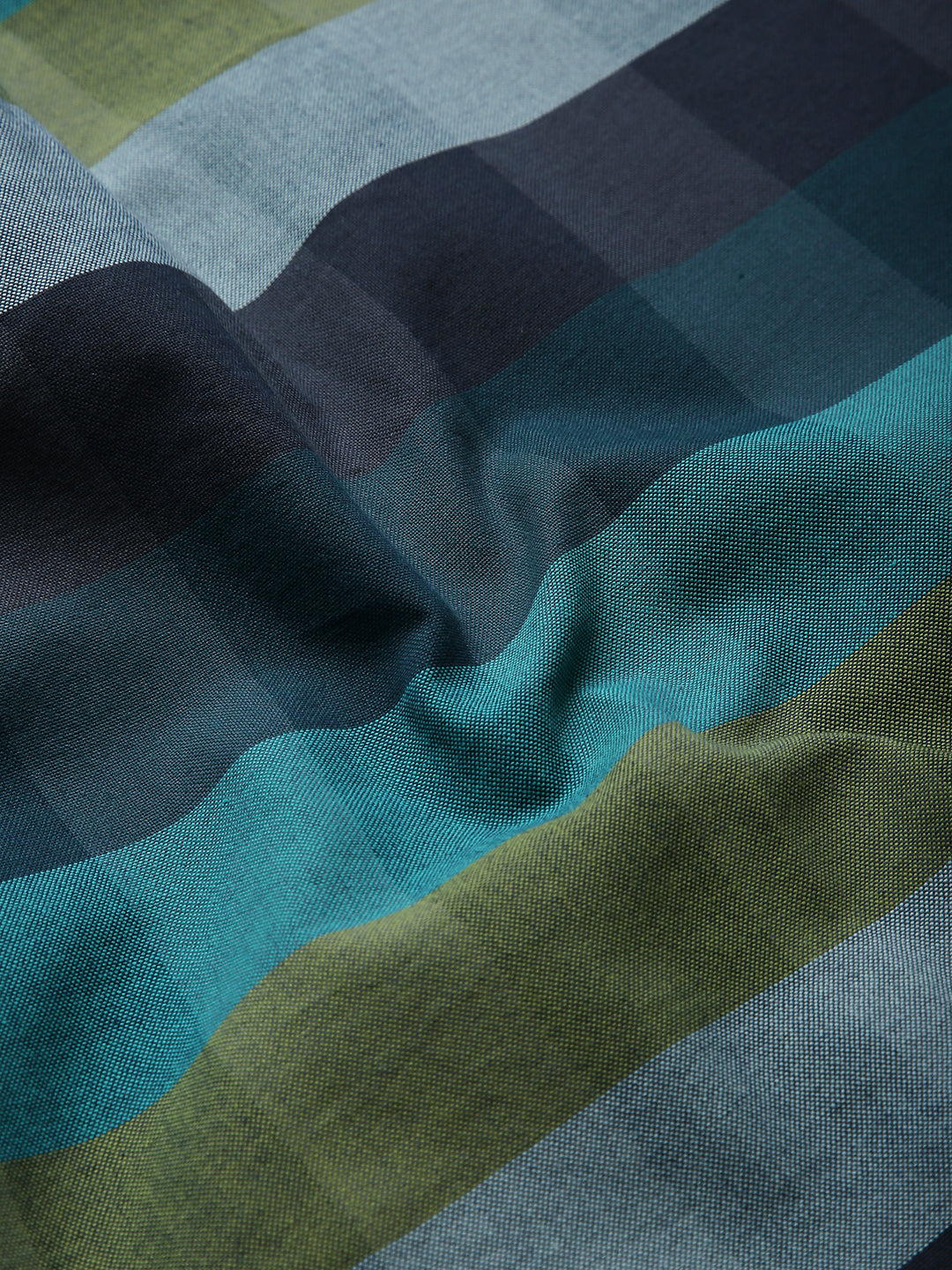 GREEN CHECKED MULTI-COLOUR SHIRT