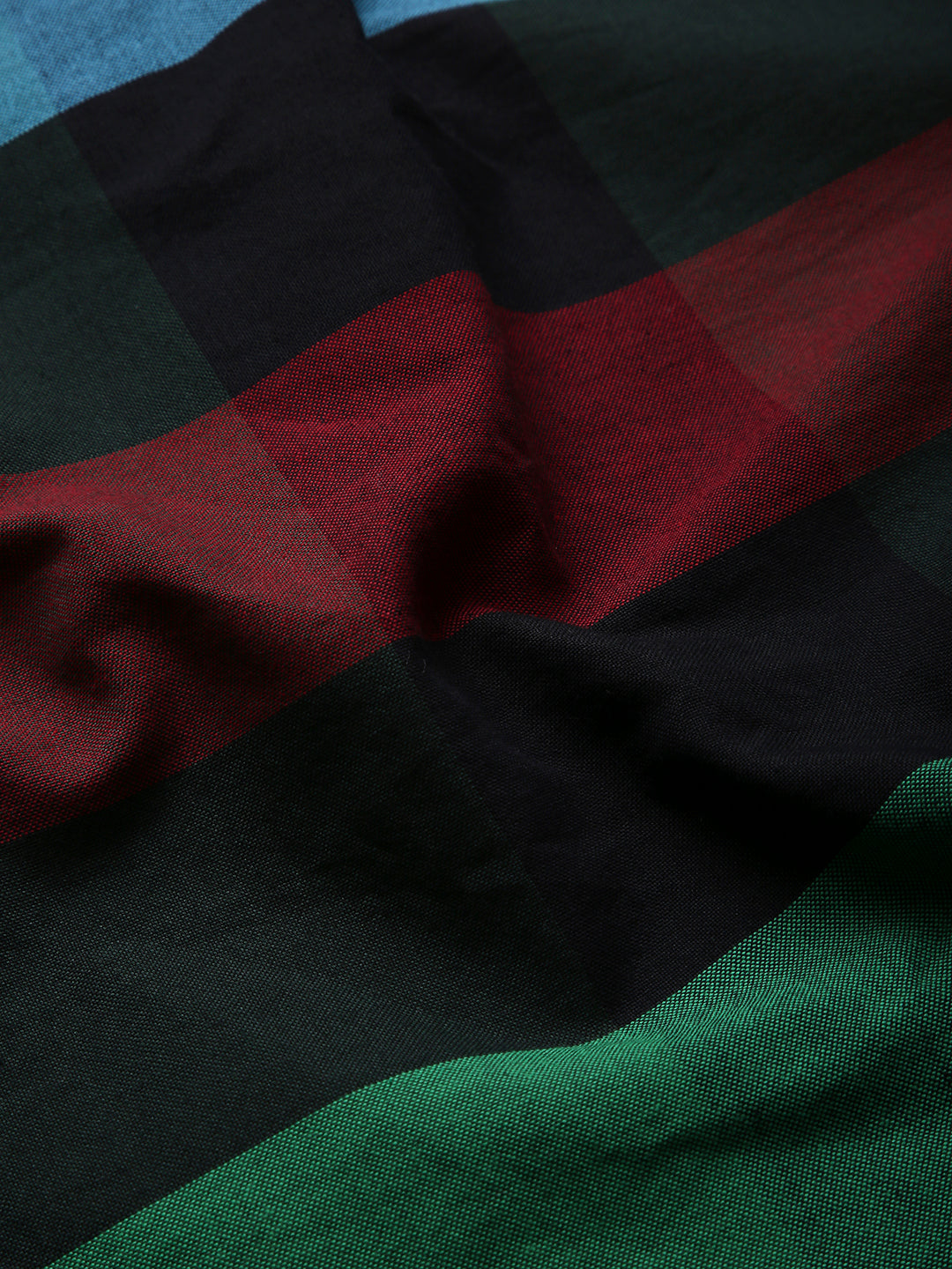 BLACK MULTI-COLOUR BOX CHECKS SHIRT