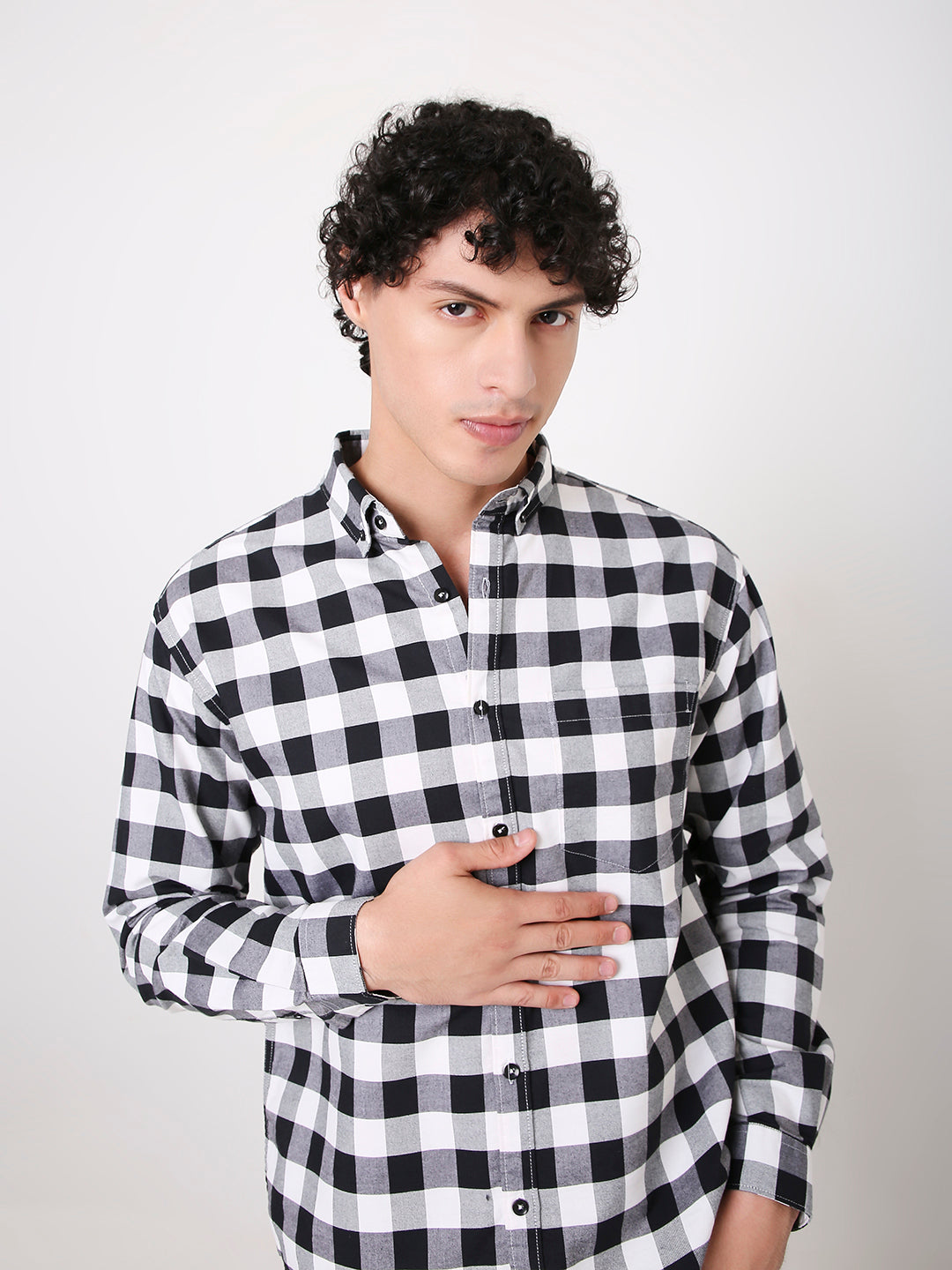 BLACK BUFFALO CHECKS SHIRT
