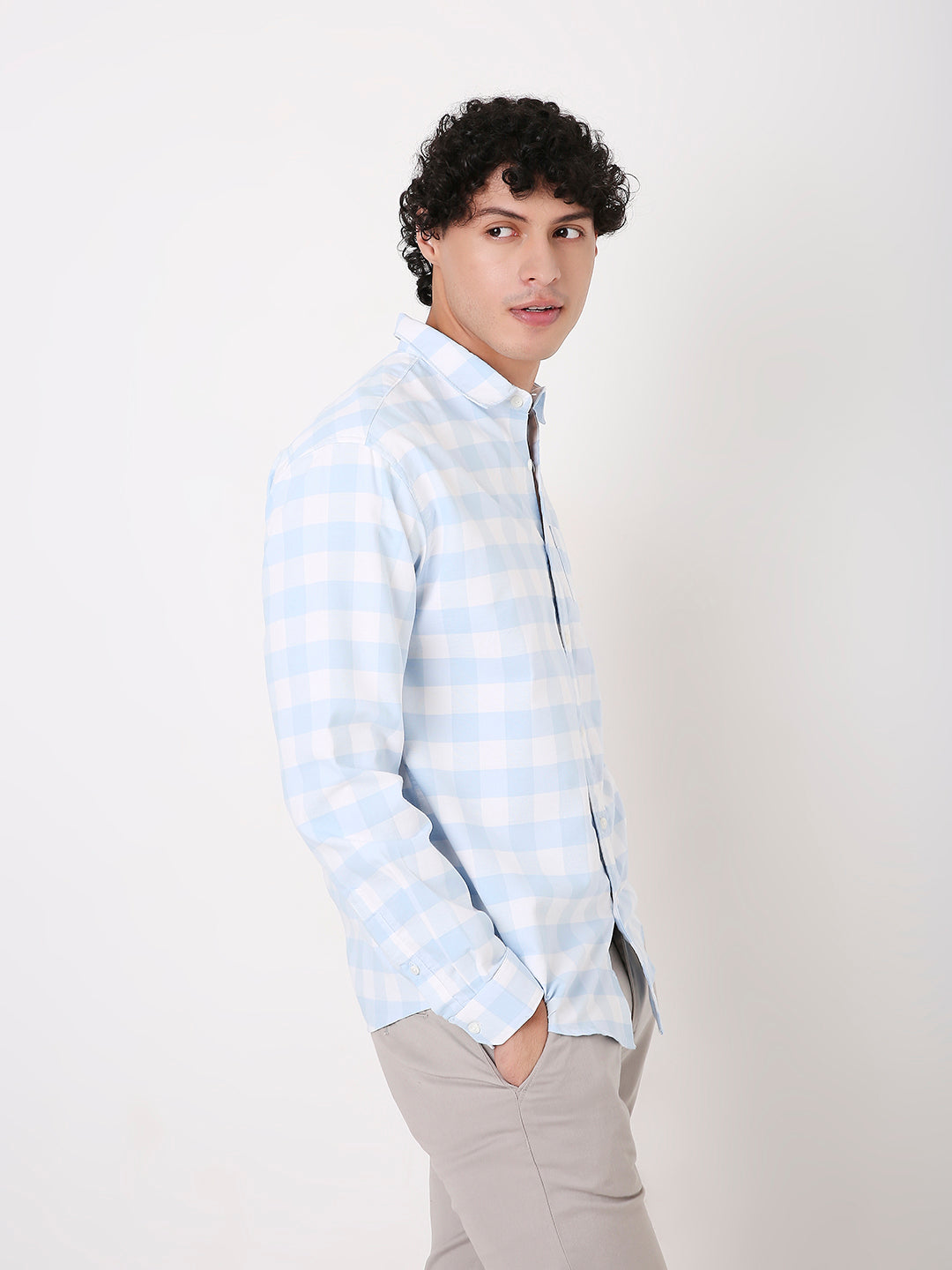 BLUE BUFFALO CHECKS SHIRT