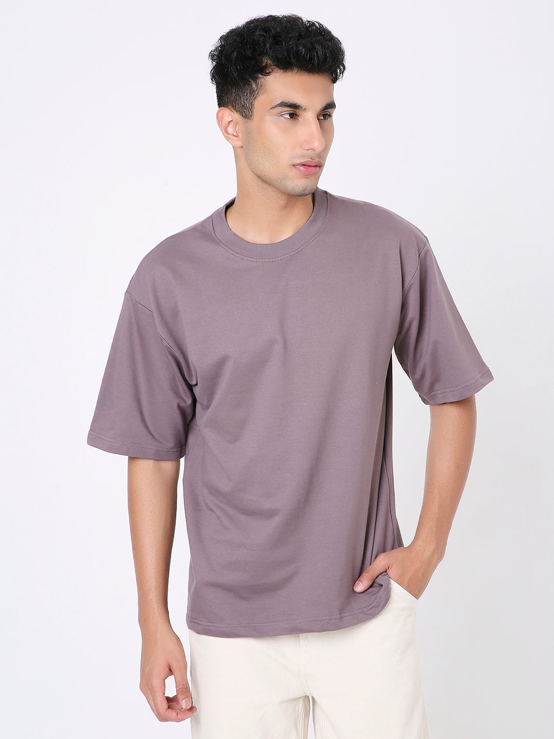 OVERSIZED TSHIRT: OLD ROSE