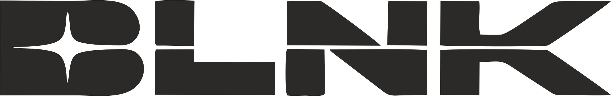 BLNK clothing brand black logo transparent background