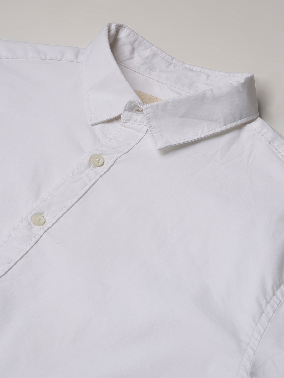 WHITE PREMIUM COTTON SHIRT