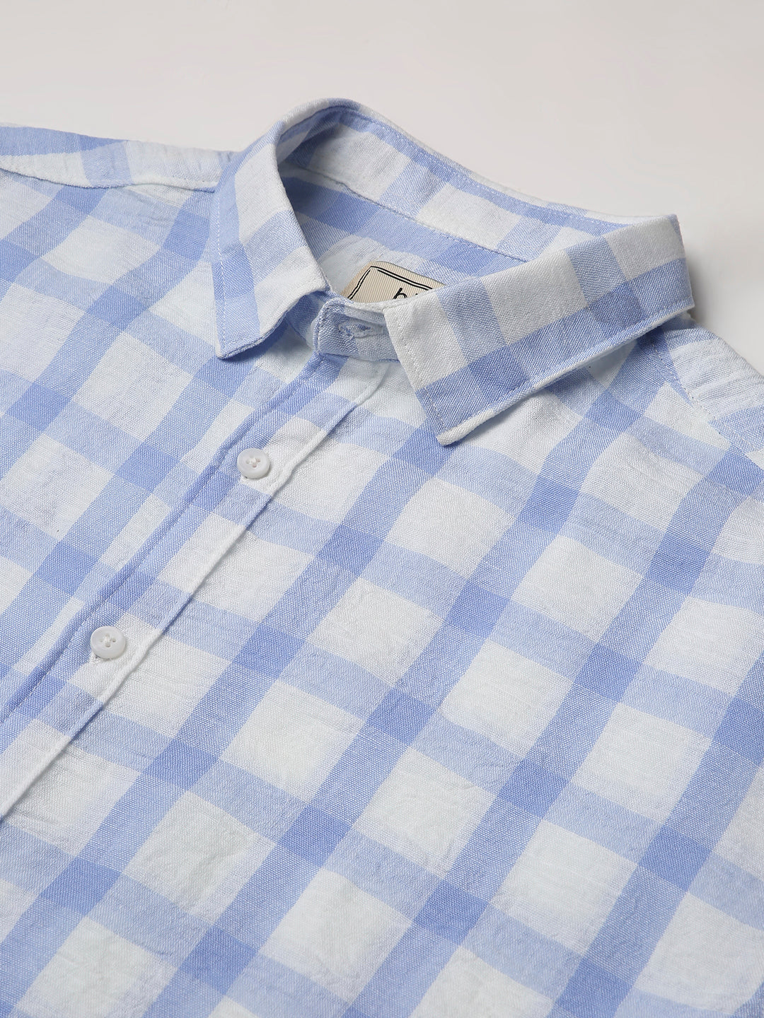 SKY BLUE SHORT SLEEVE Casual Shirt